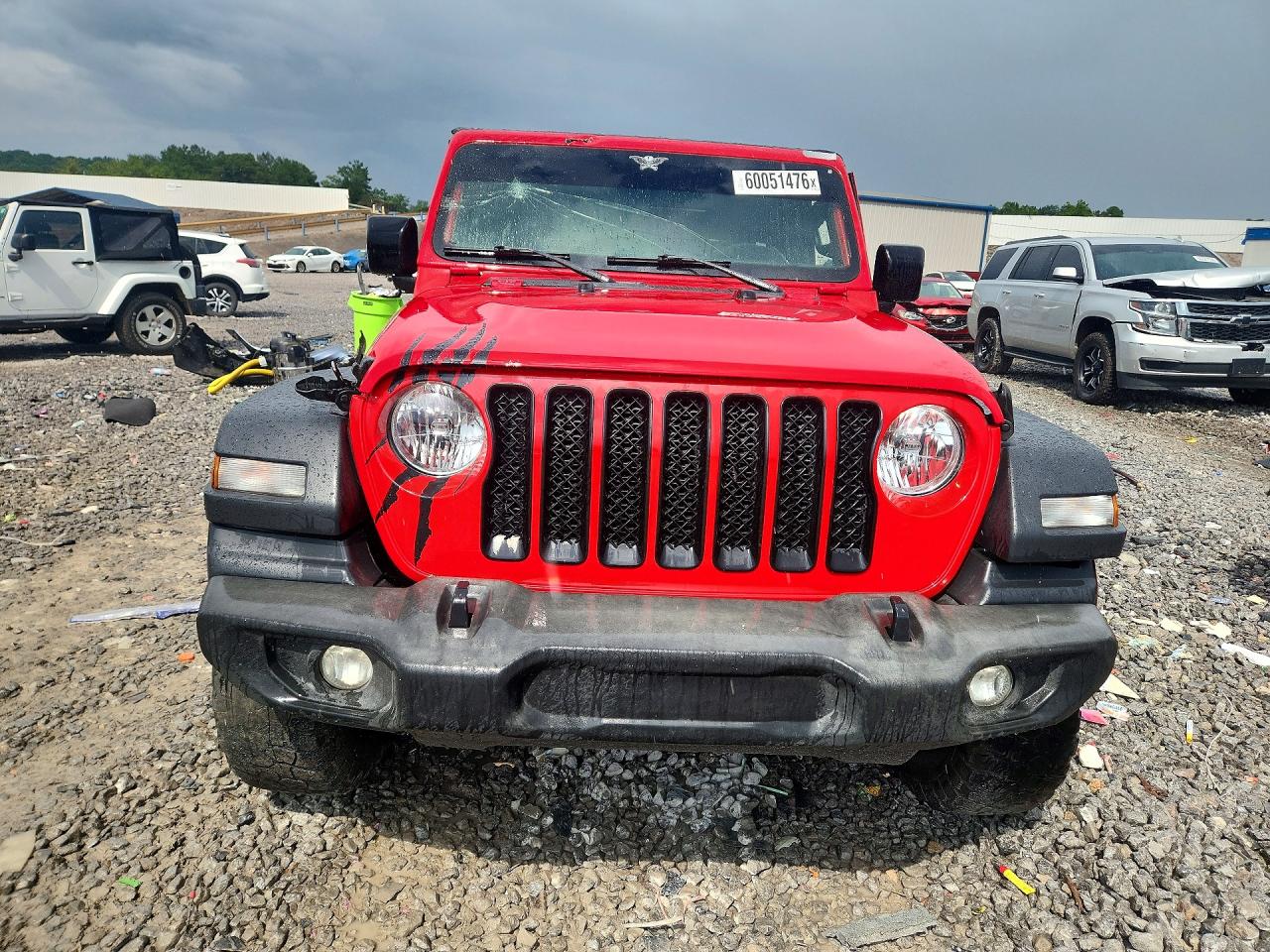 2018 Jeep Wrangler Sport Red vin: 1C4GJXAN2JW222293