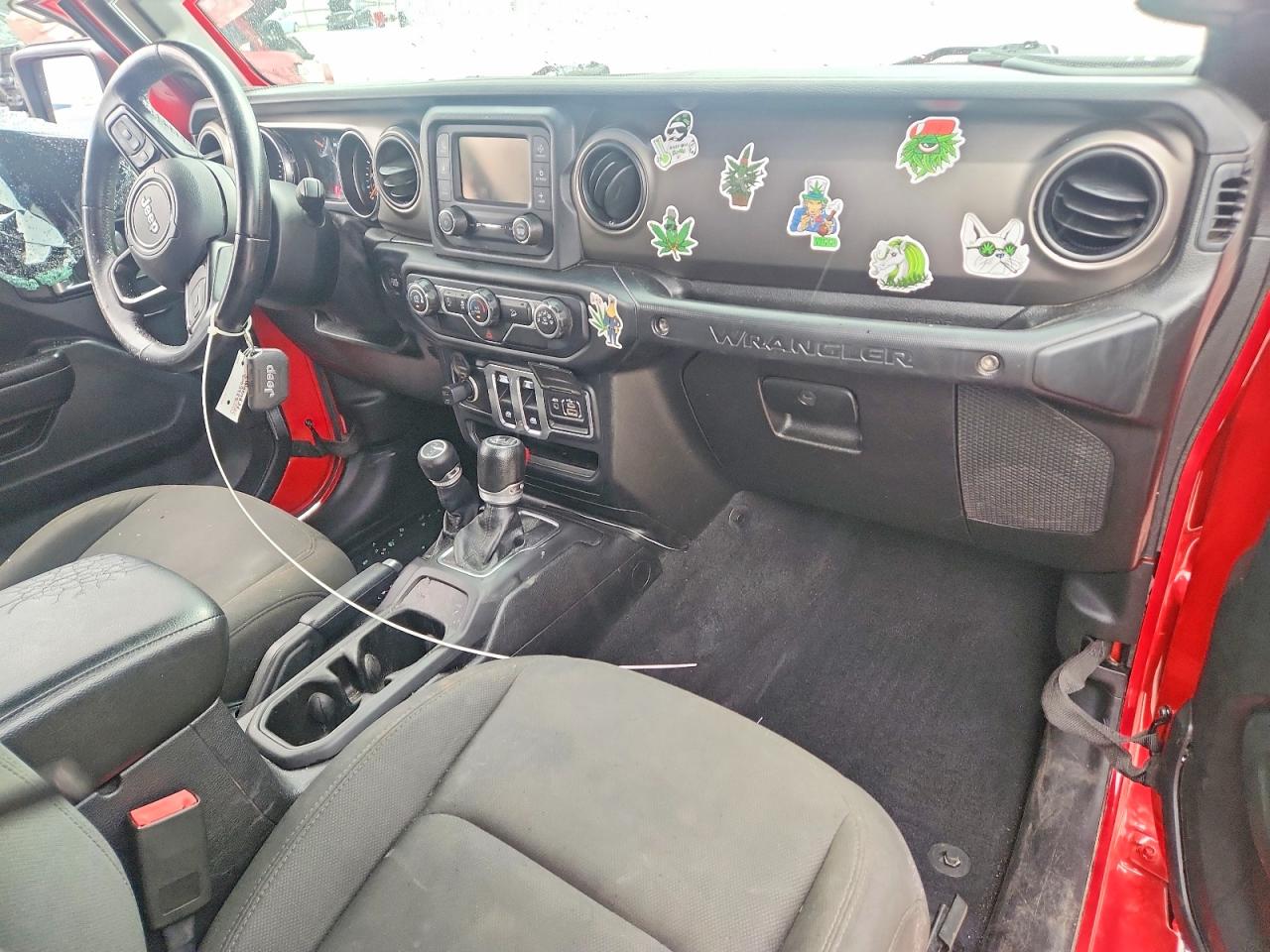 2018 Jeep Wrangler Sport Red vin: 1C4GJXAN2JW222293
