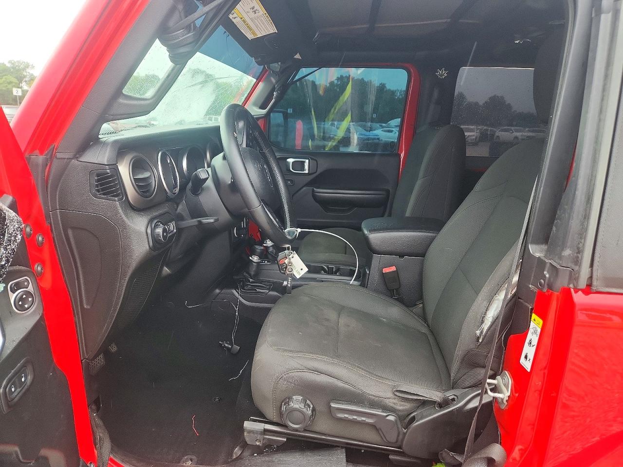 2018 Jeep Wrangler Sport Red vin: 1C4GJXAN2JW222293
