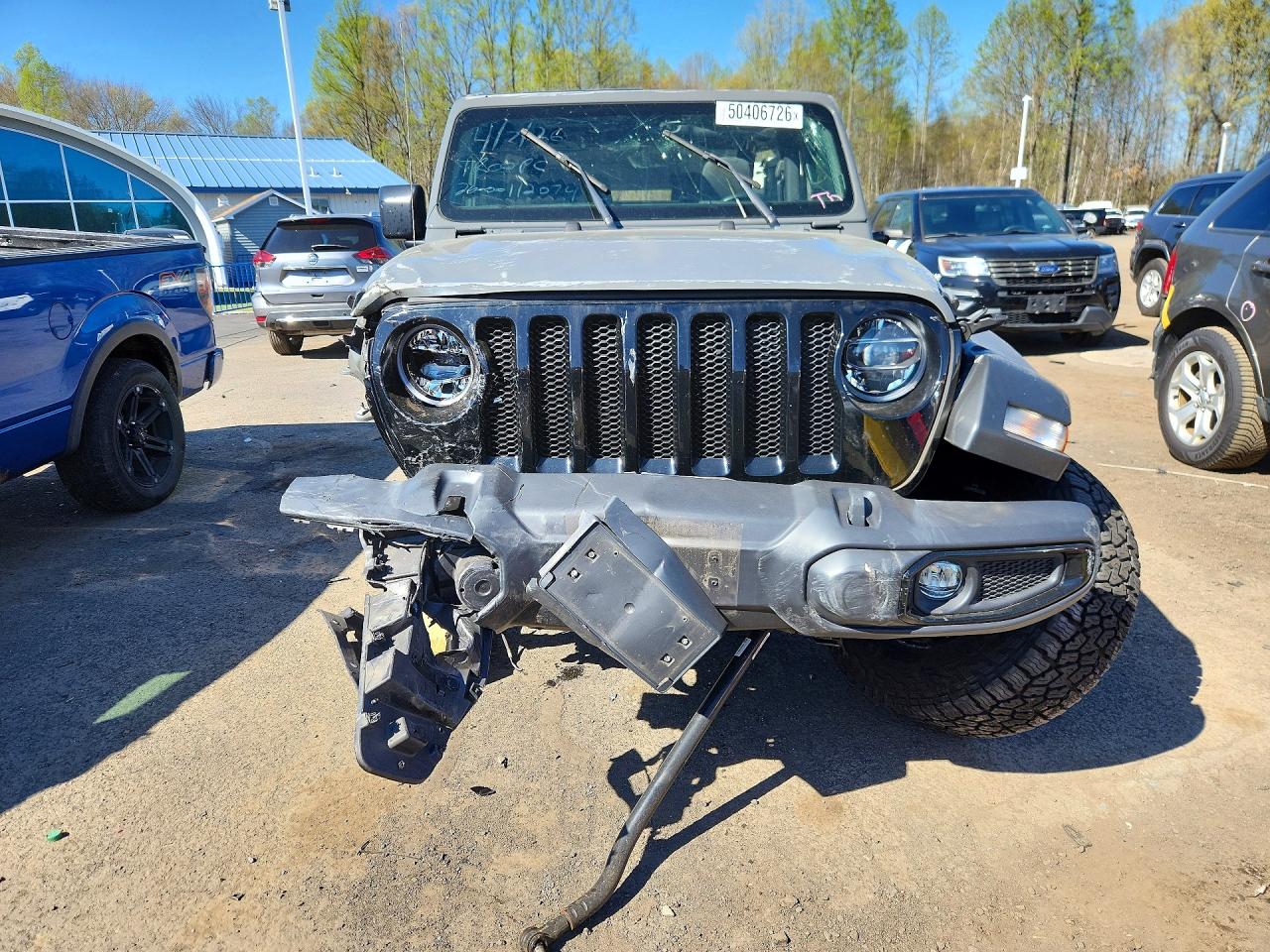 2022 Jeep Wrangler Sport Gray vin: 1C4GJXAN2NW154227
