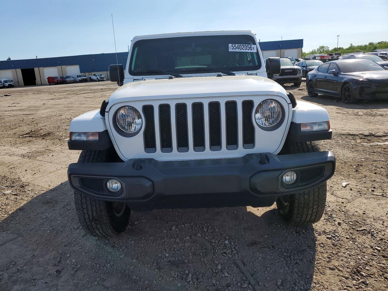 2021 Jeep Wrangler Sport White vin: 1C4GJXAN8MW691263