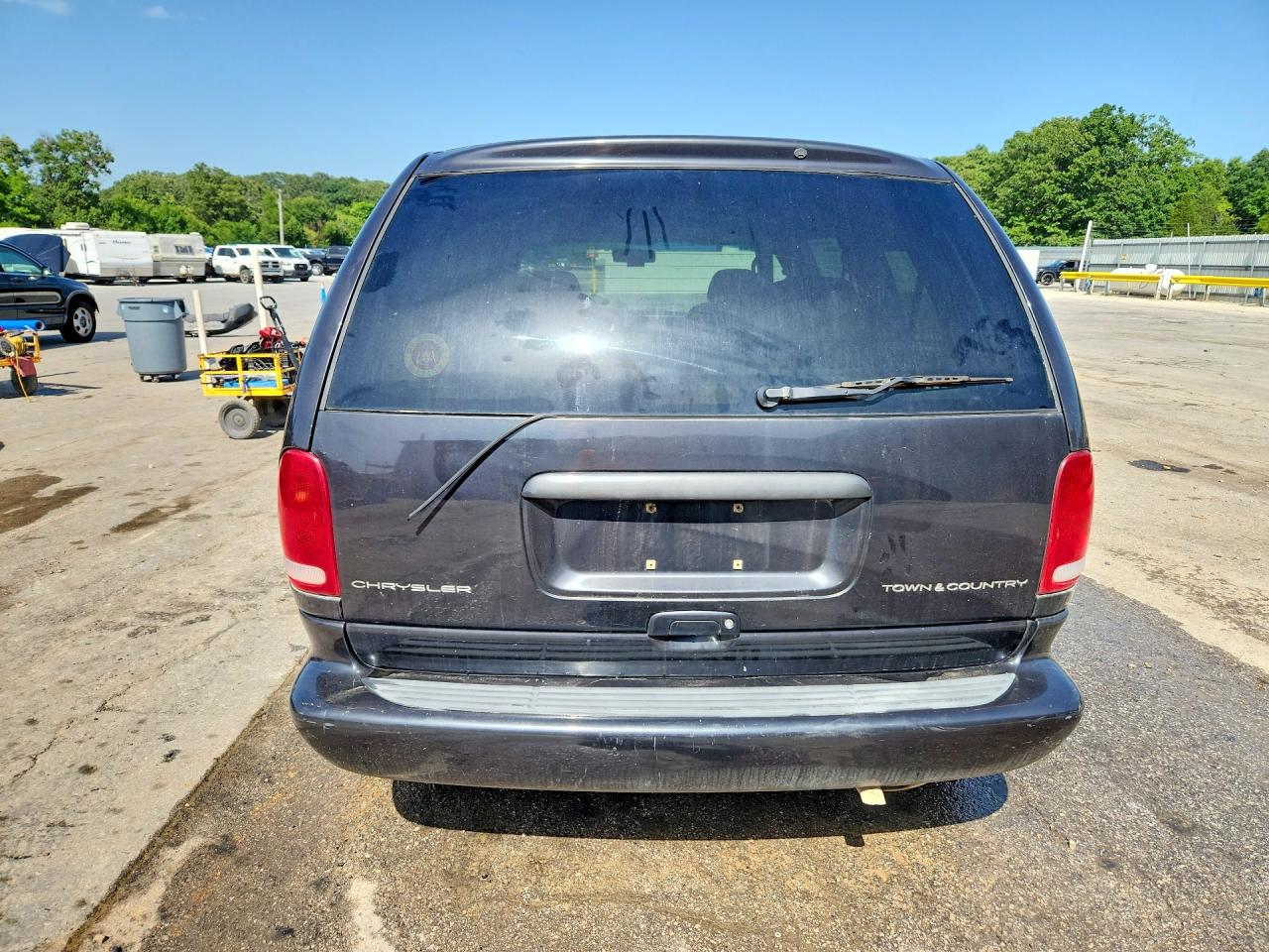 2000 Chrysler Town & Country Lx Черный vin: 1C4GP44G4YB655044