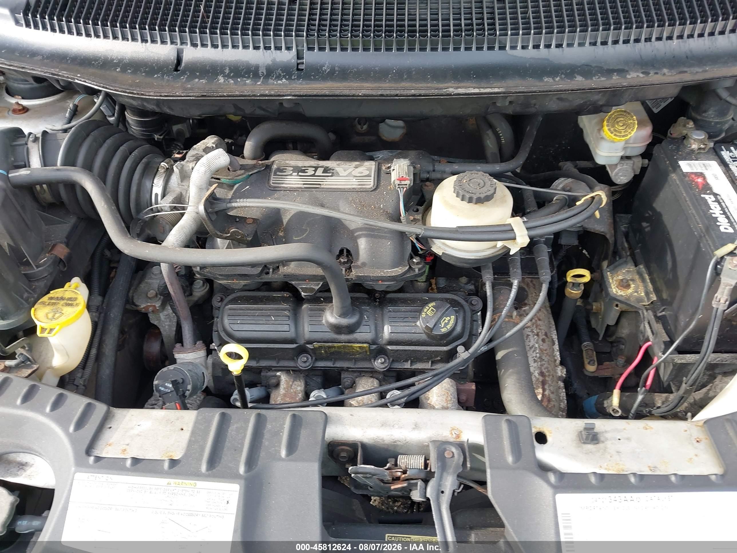 2005 Chrysler Town & Country   Серебряный vin: 1C4GP45R55B417196
