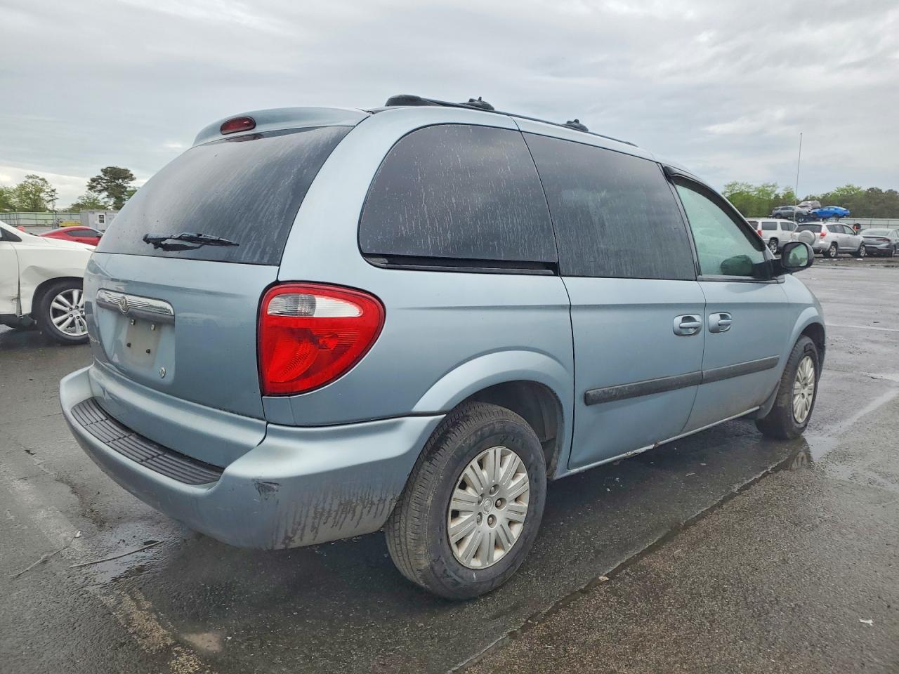 2005 Chrysler Town & Country Blue vin: 1C4GP45R65B215337