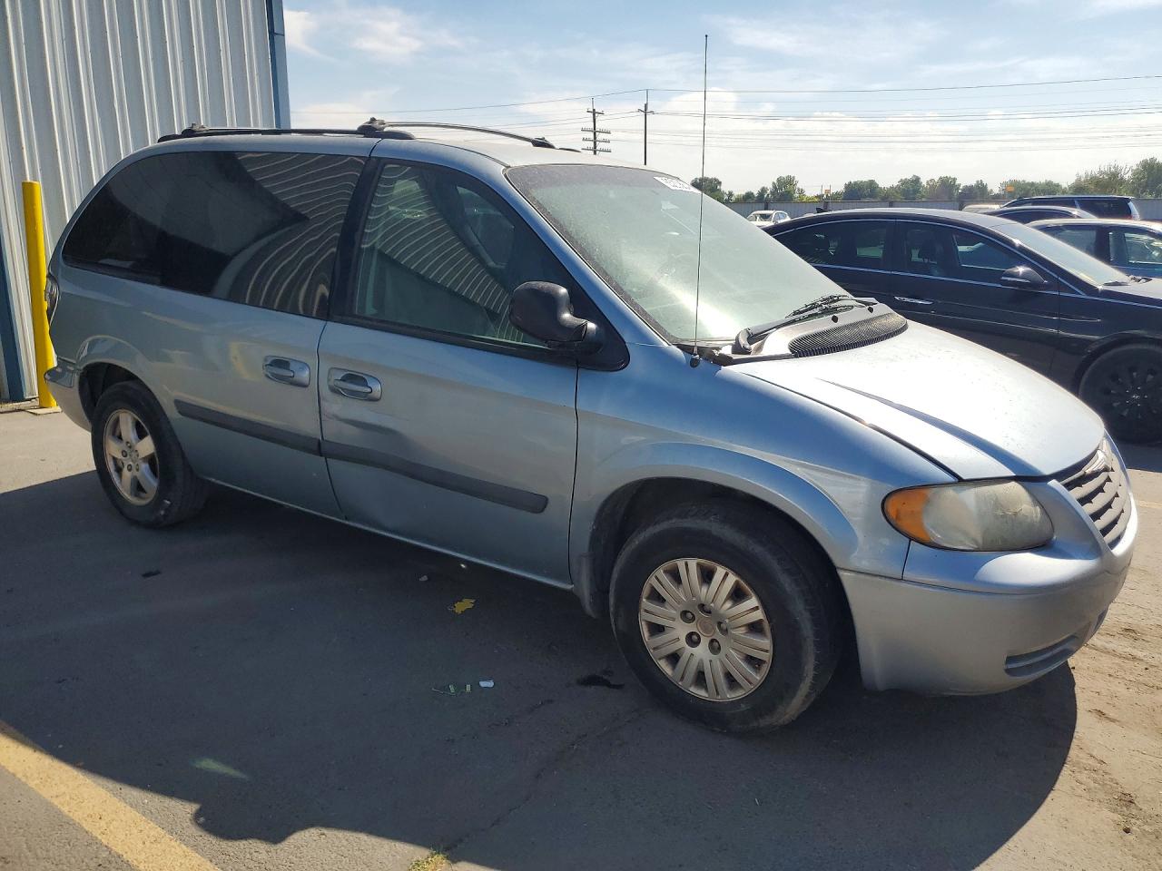 2005 Chrysler Town & Country Gray vin: 1C4GP45R75B263235