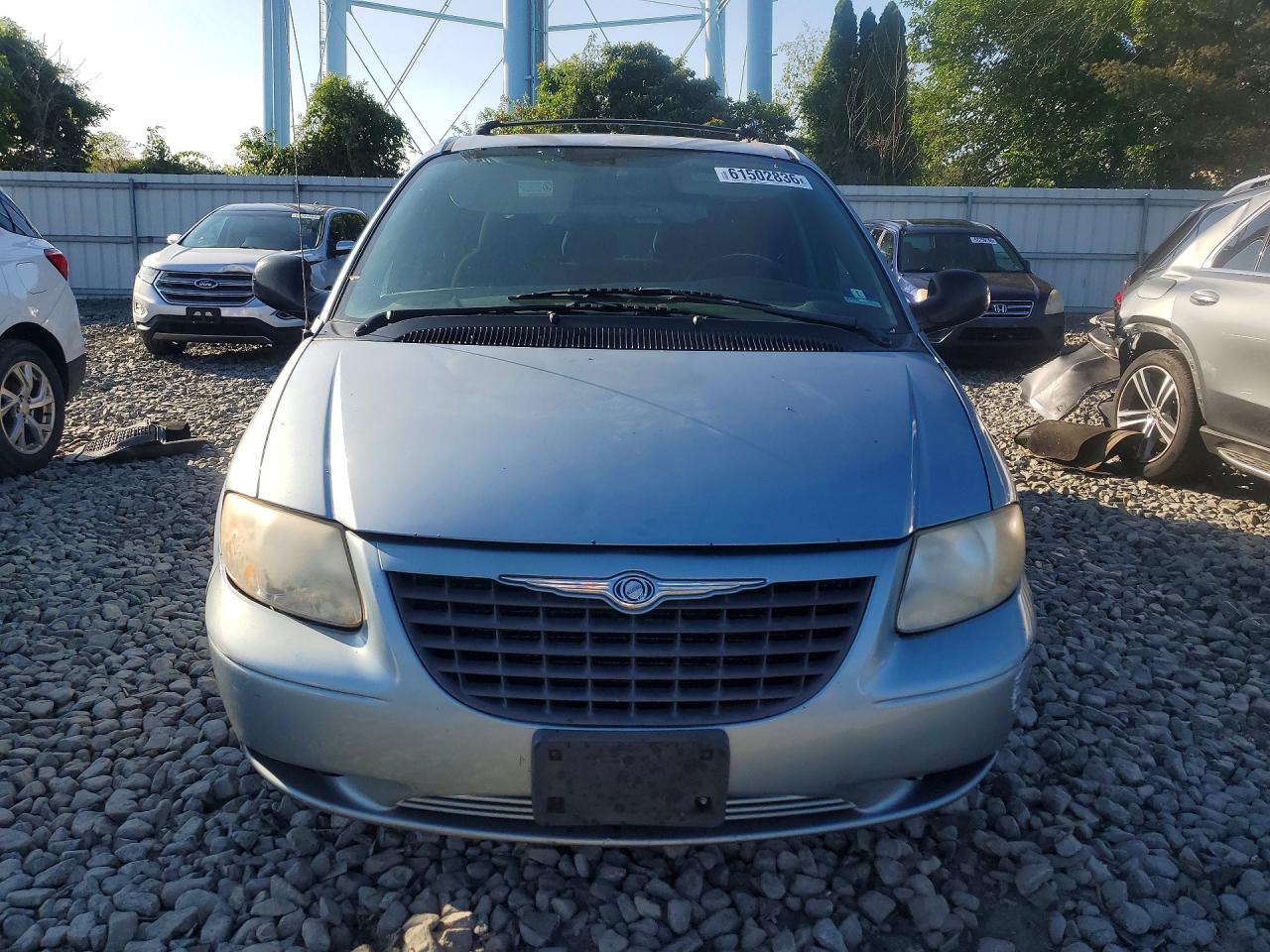 2004 Chrysler Town & Country Синий vin: 1C4GP45RX4B566461