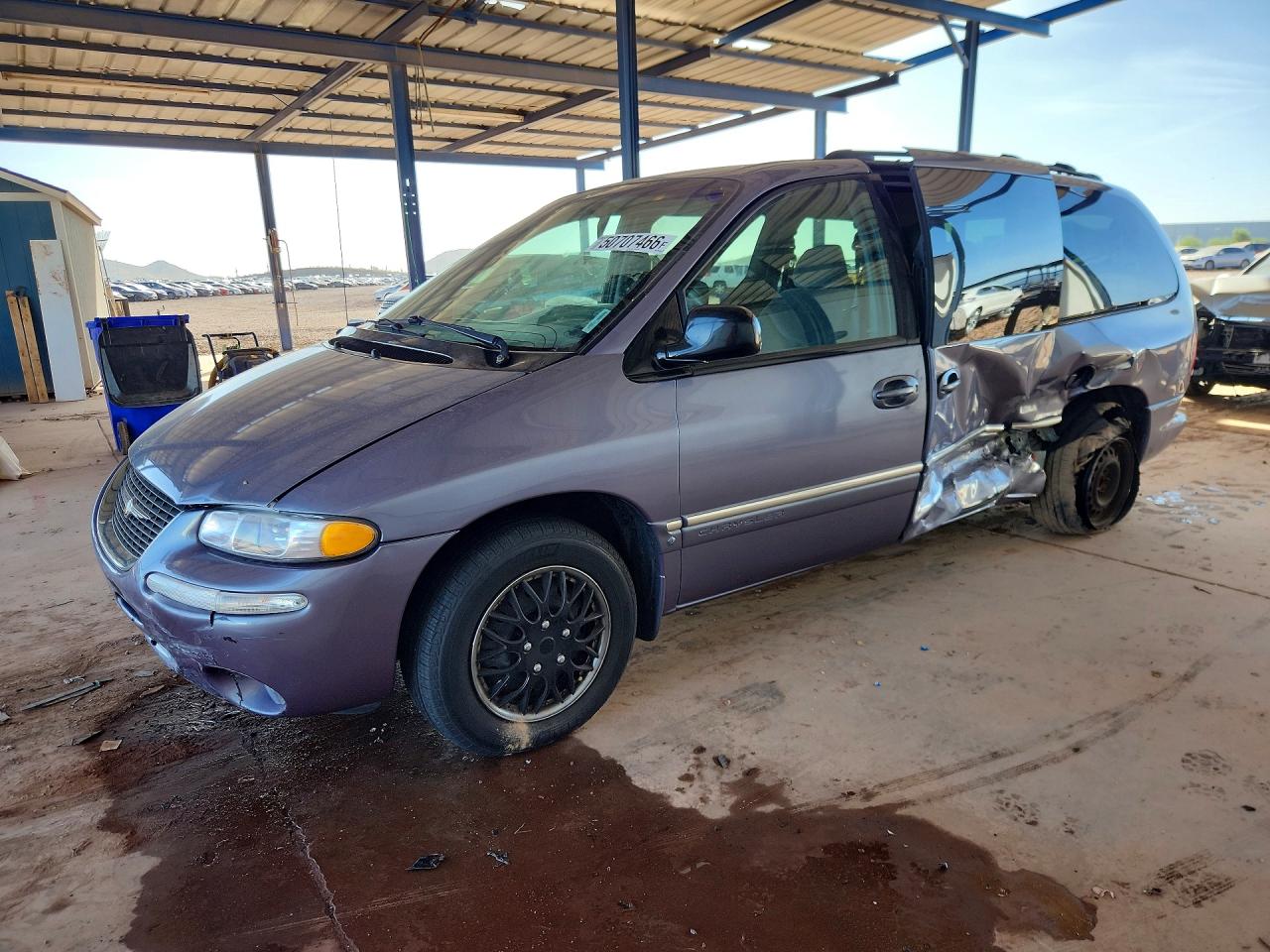 1998 Chrysler Town & Country Lx Gray vin: 1C4GP54G9WB618171