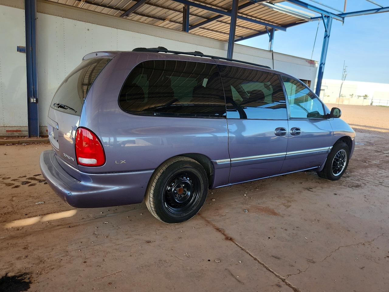 1998 Chrysler Town & Country Lx Gray vin: 1C4GP54G9WB618171