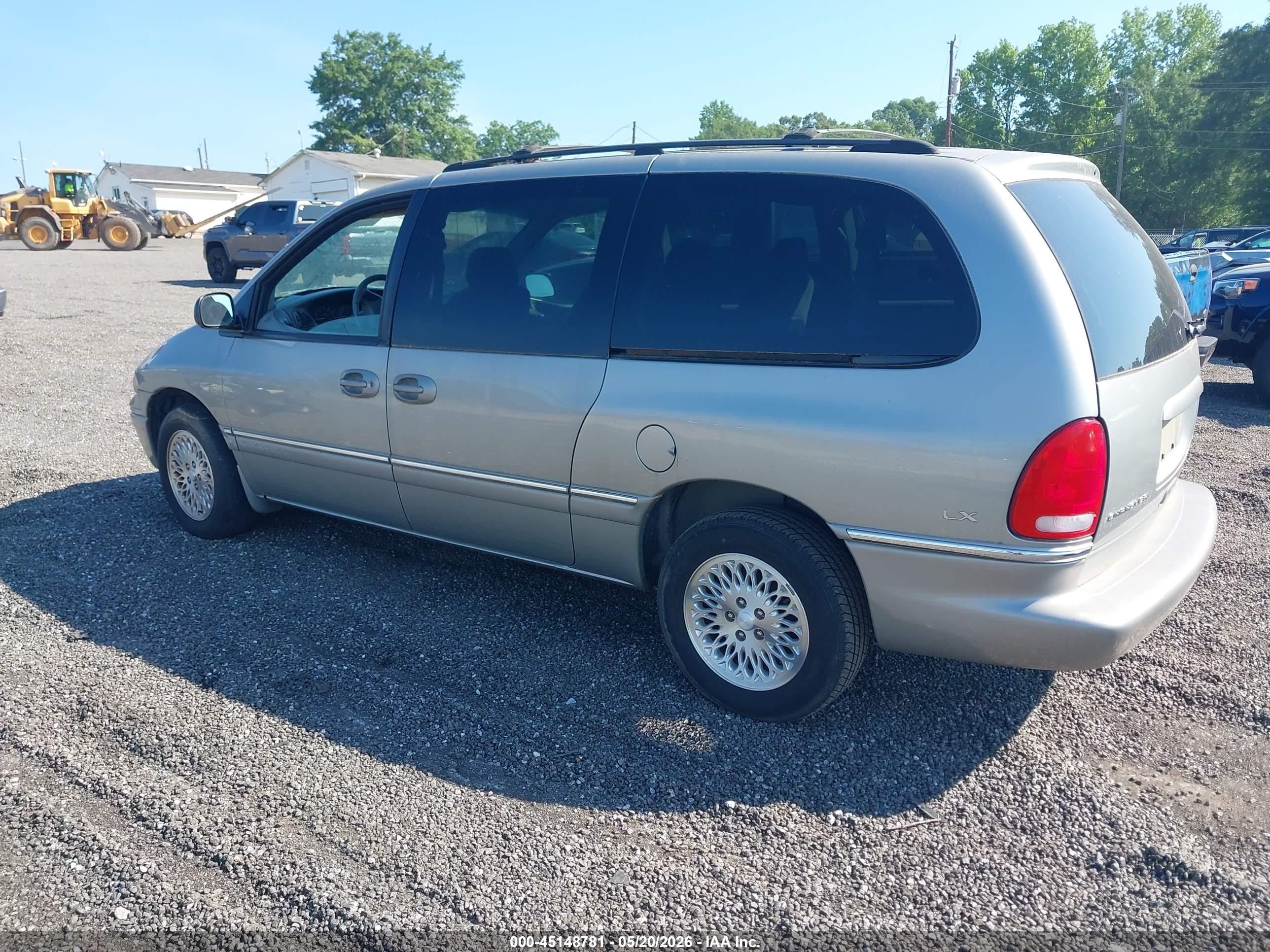 1997 Chrysler Town & Country Lx Gray vin: 1C4GP54L0VB414046