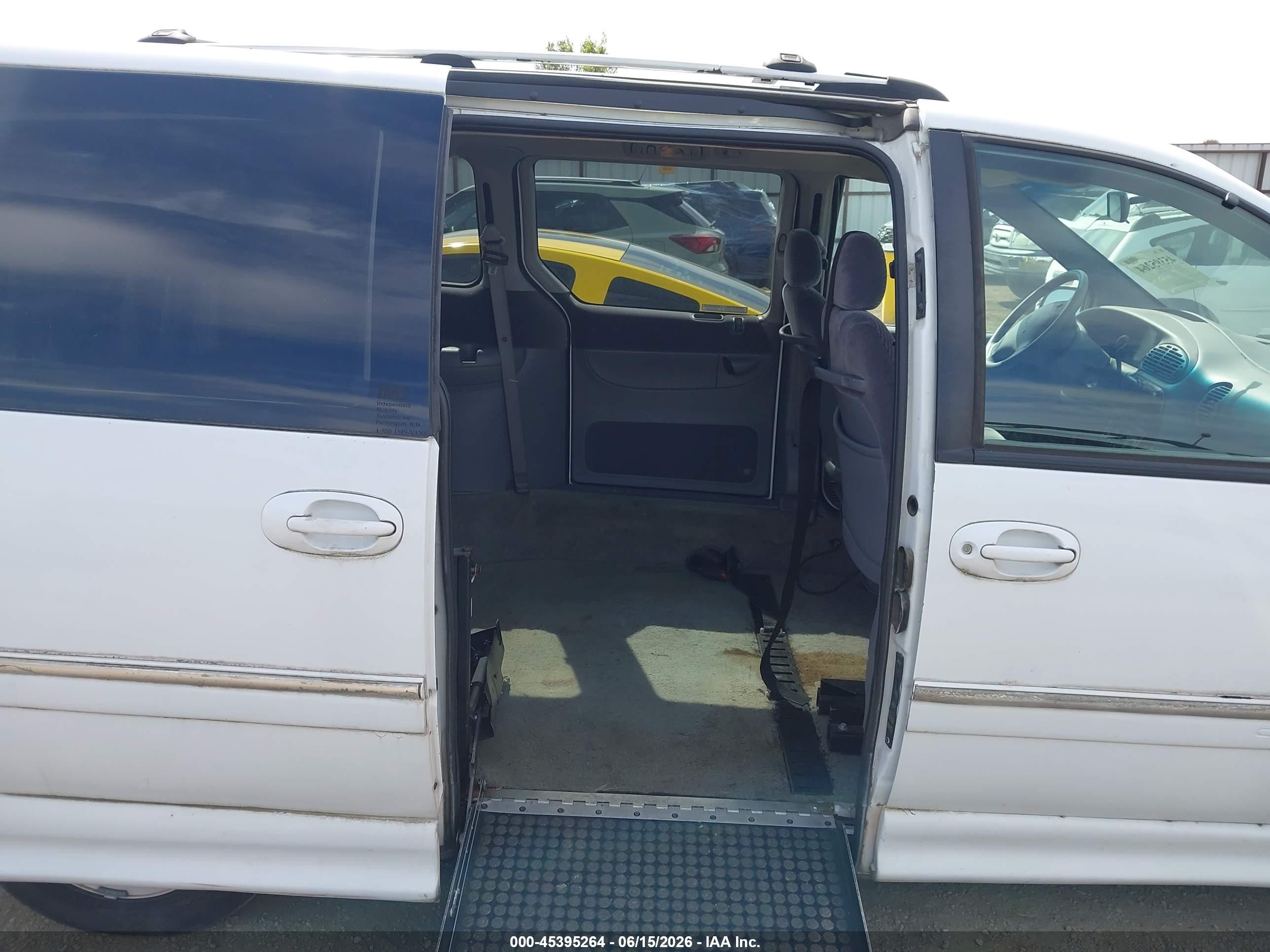 1996 Chrysler Town & Country   Белый vin: 1C4GP54L7TB357499