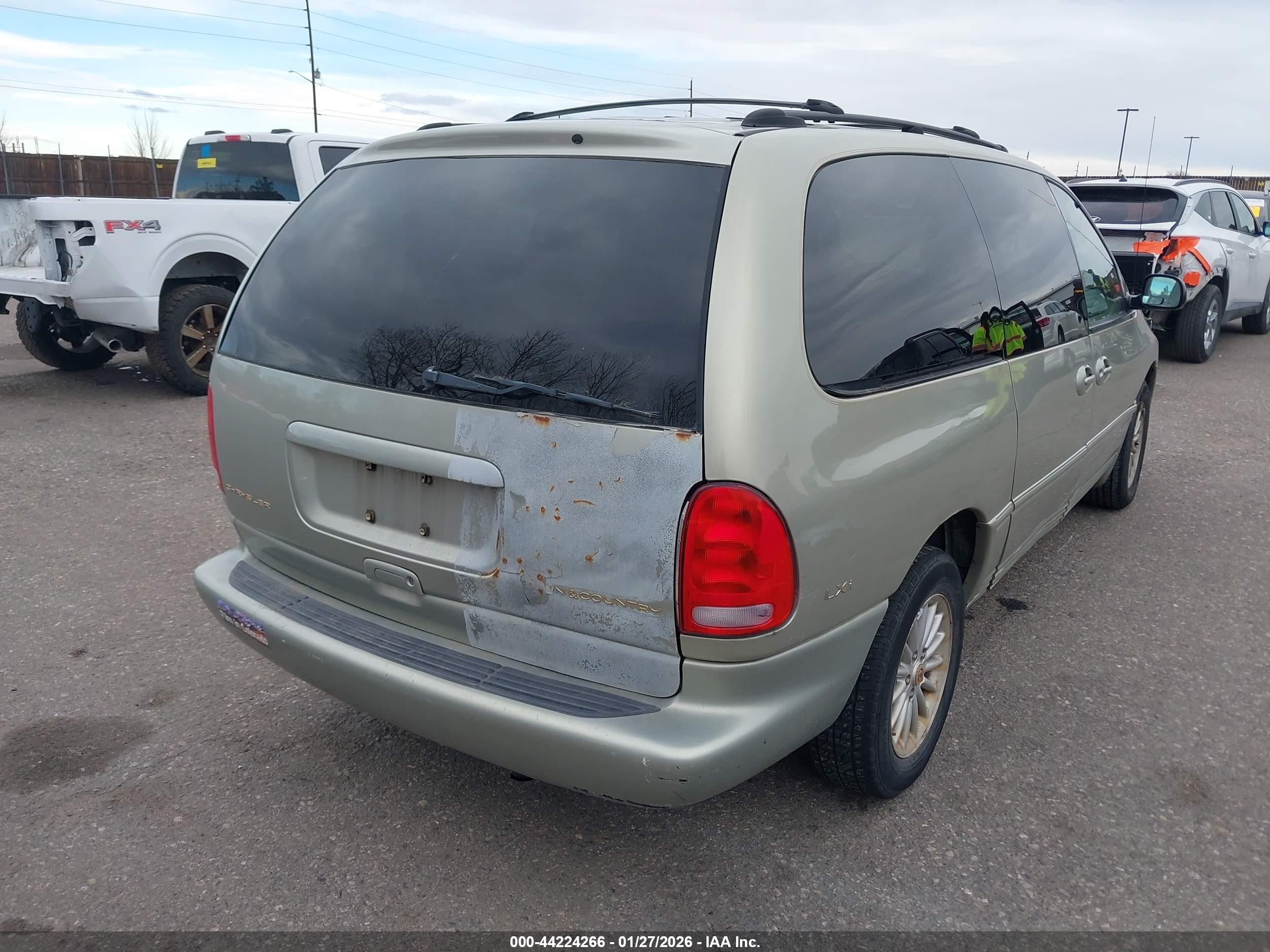 1999 Chrysler Town & Country Lx Gold vin: 1C4GP54L7XB914546
