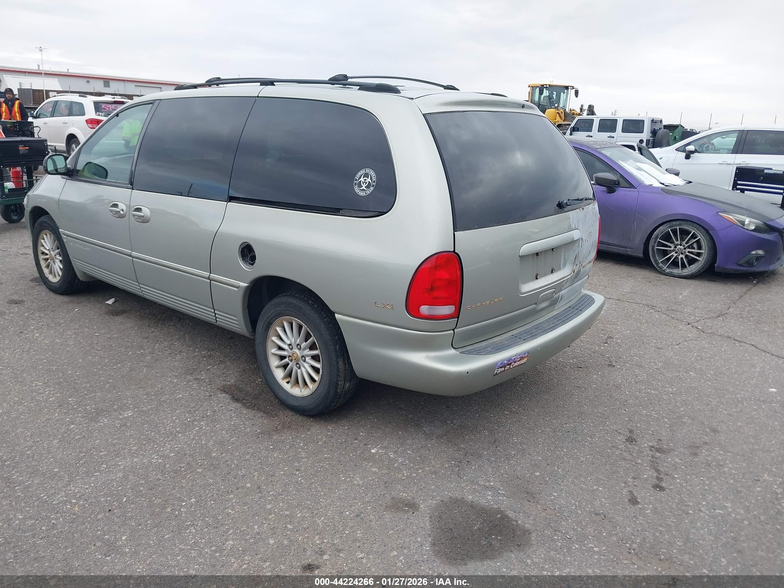 1999 Chrysler Town & Country Lx Gold vin: 1C4GP54L7XB914546