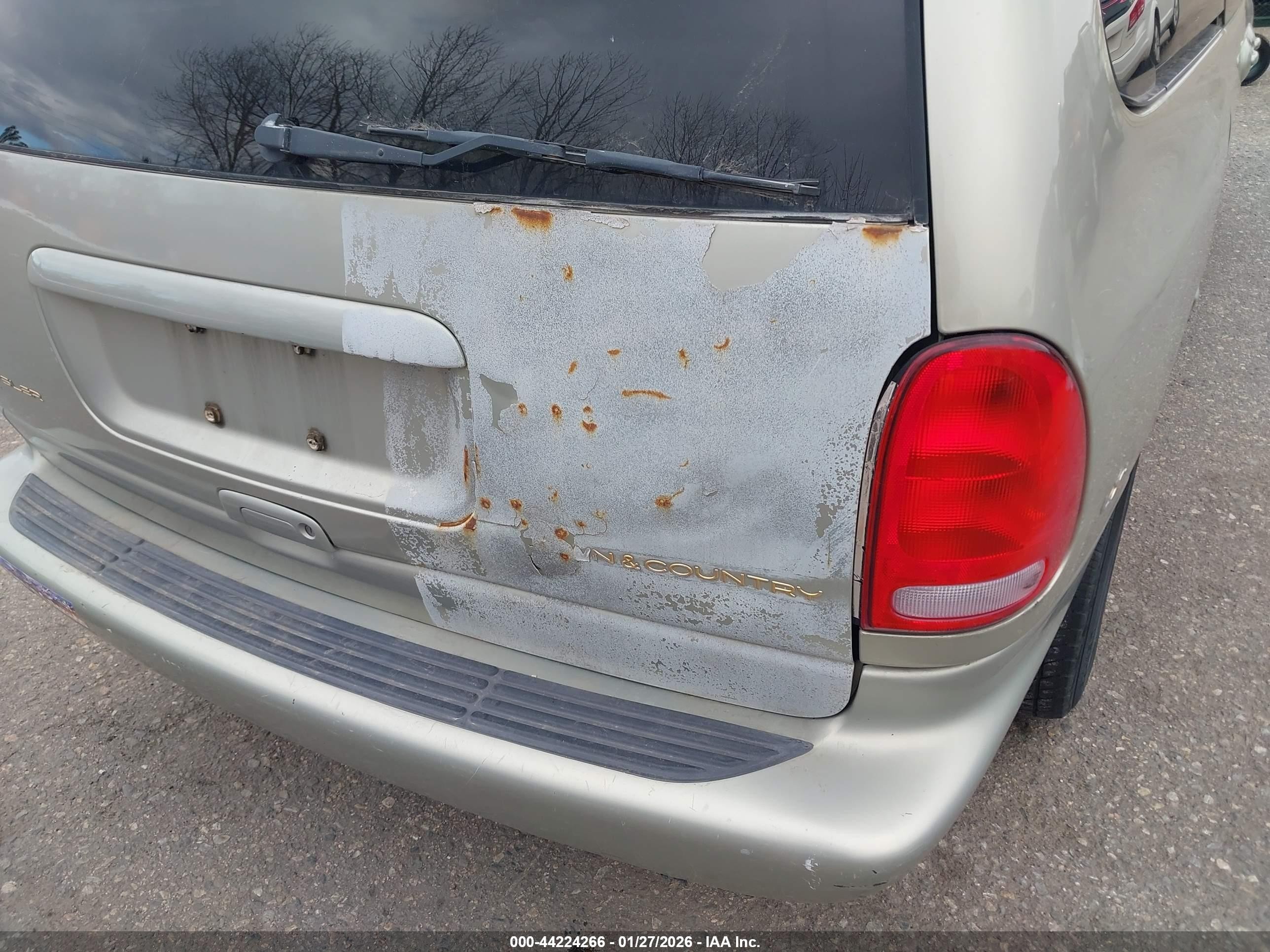 1999 Chrysler Town & Country Lx Gold vin: 1C4GP54L7XB914546