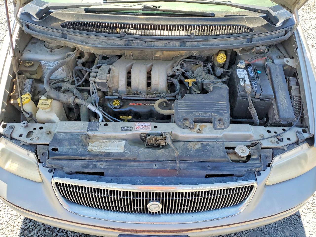 1996 Chrysler Town And Country Gray vin: 1C4GP54L9TB358749