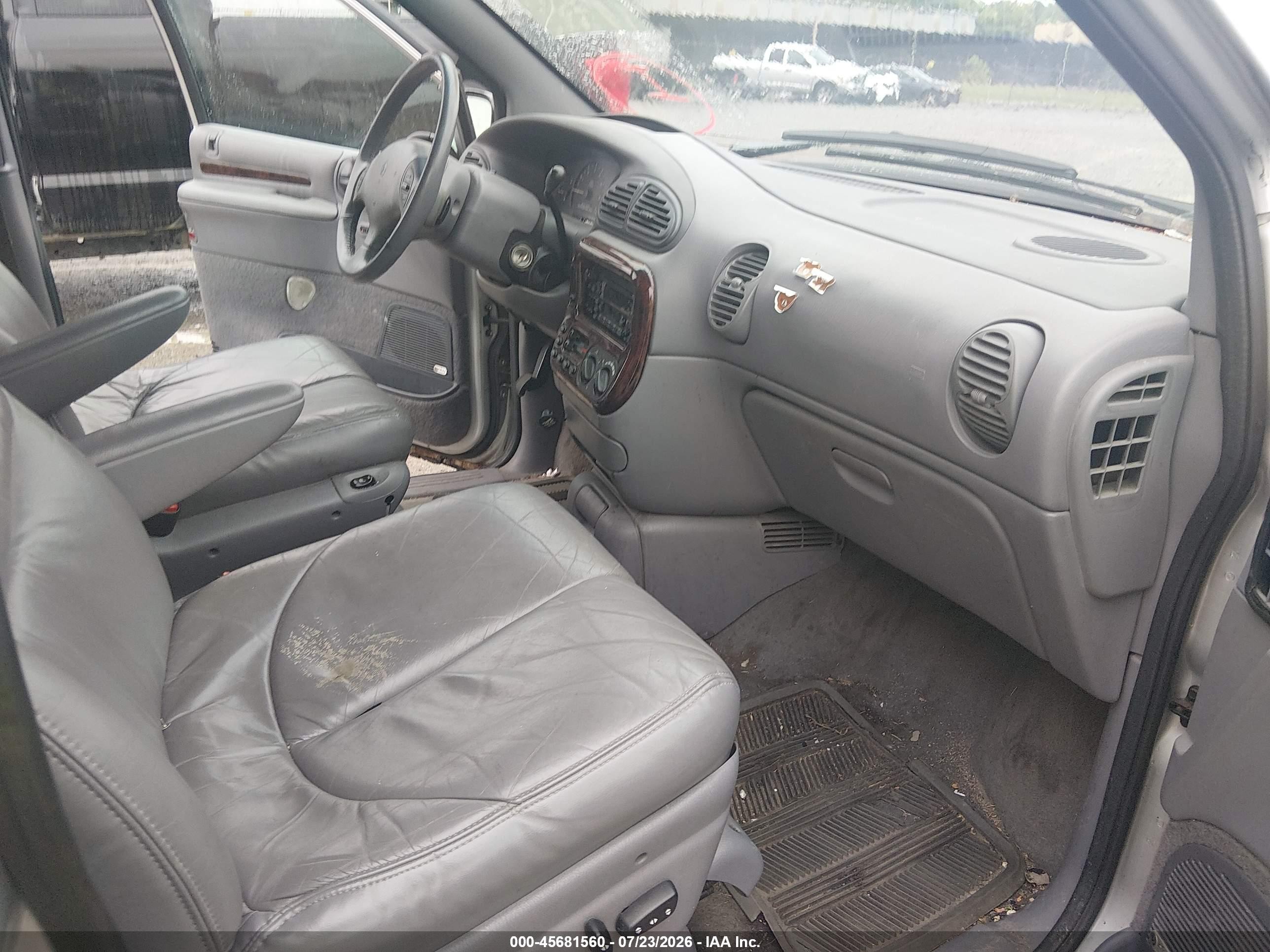 1999 Chrysler Town & Country Lx Gray vin: 1C4GP54L9XB916623