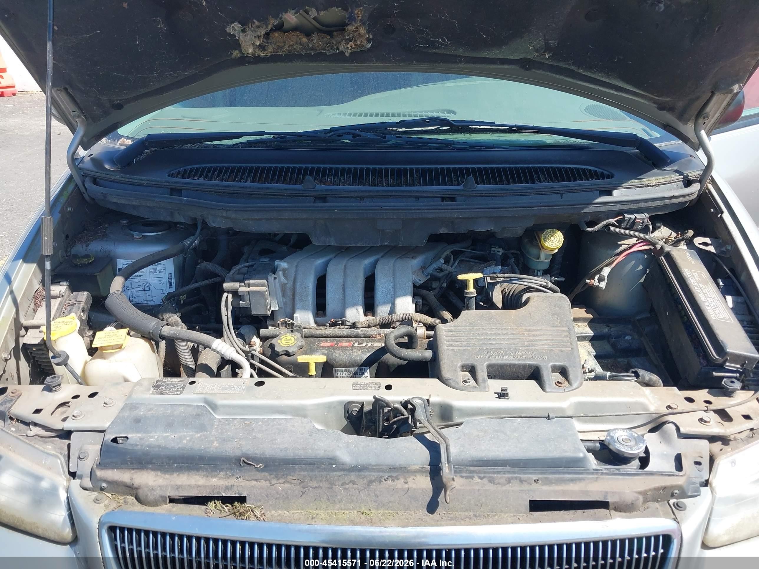 1997 Chrysler Town & Country Sx Серебряный vin: 1C4GP55L1VB314505