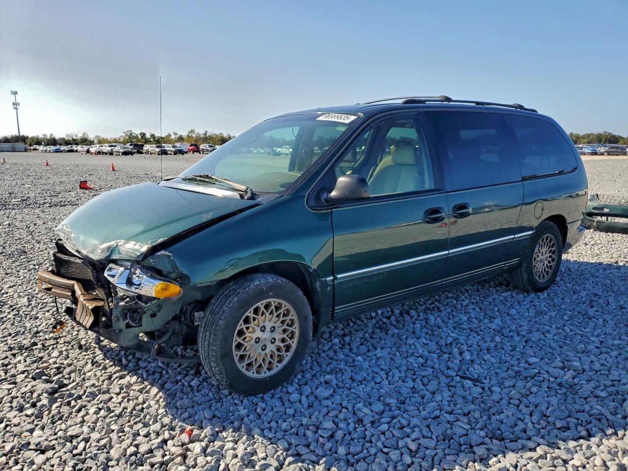 1998 Chrysler Town & Country Lxi Зеленый vin: 1C4GP64L0WB538051