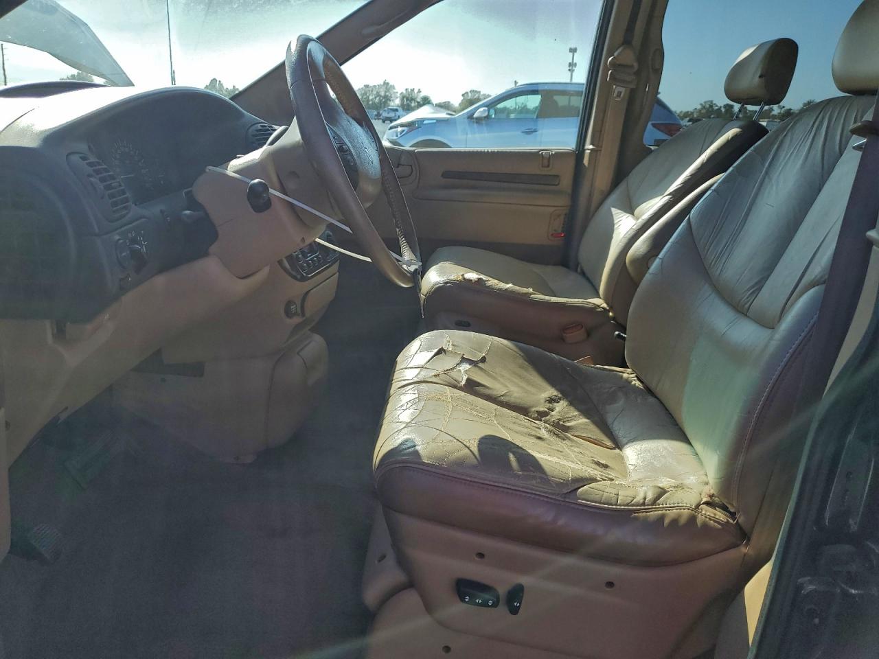 1998 Chrysler Town & Country Lxi Green vin: 1C4GP64L0WB538051