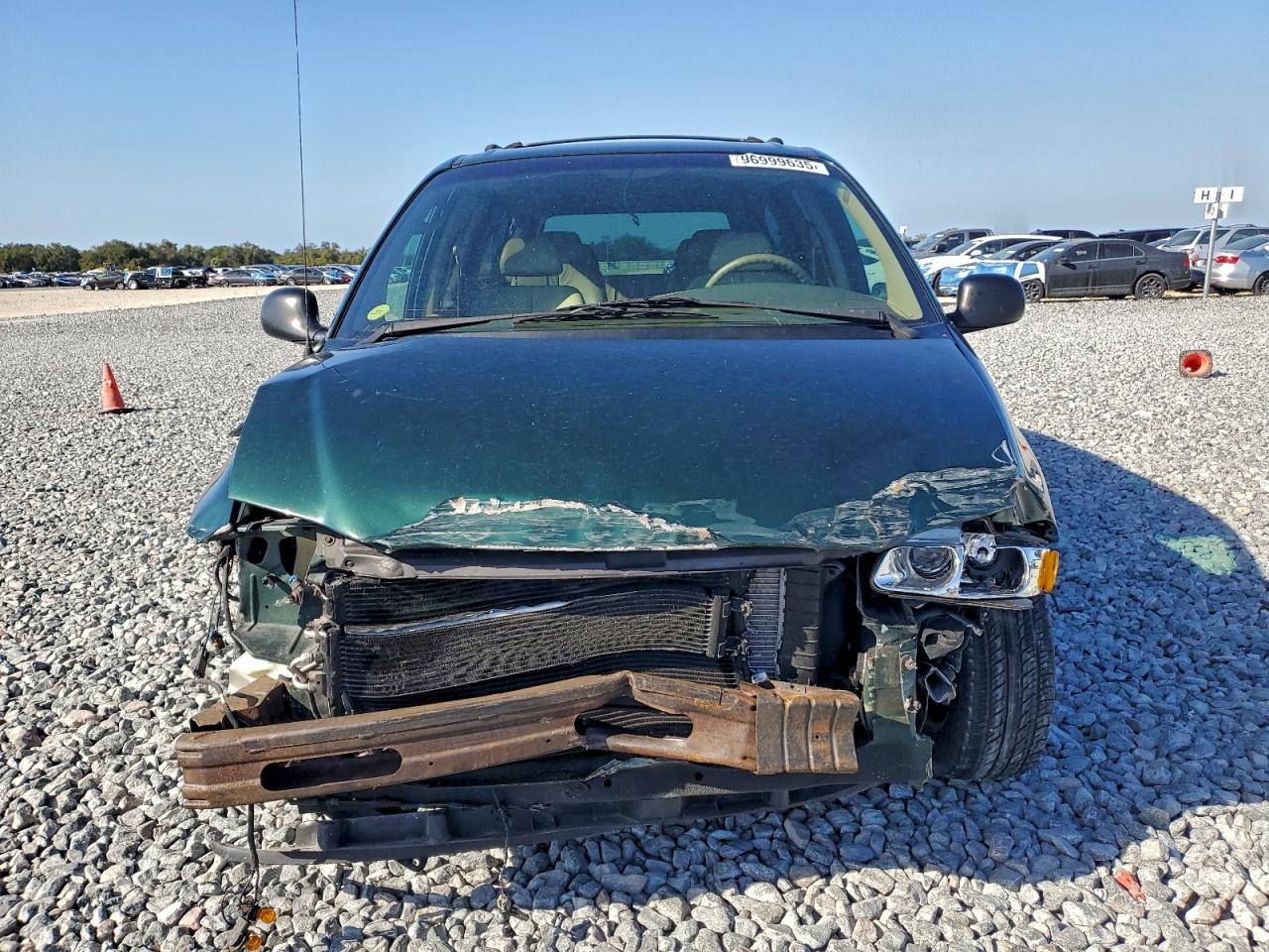1998 Chrysler Town & Country Lxi Green vin: 1C4GP64L0WB538051