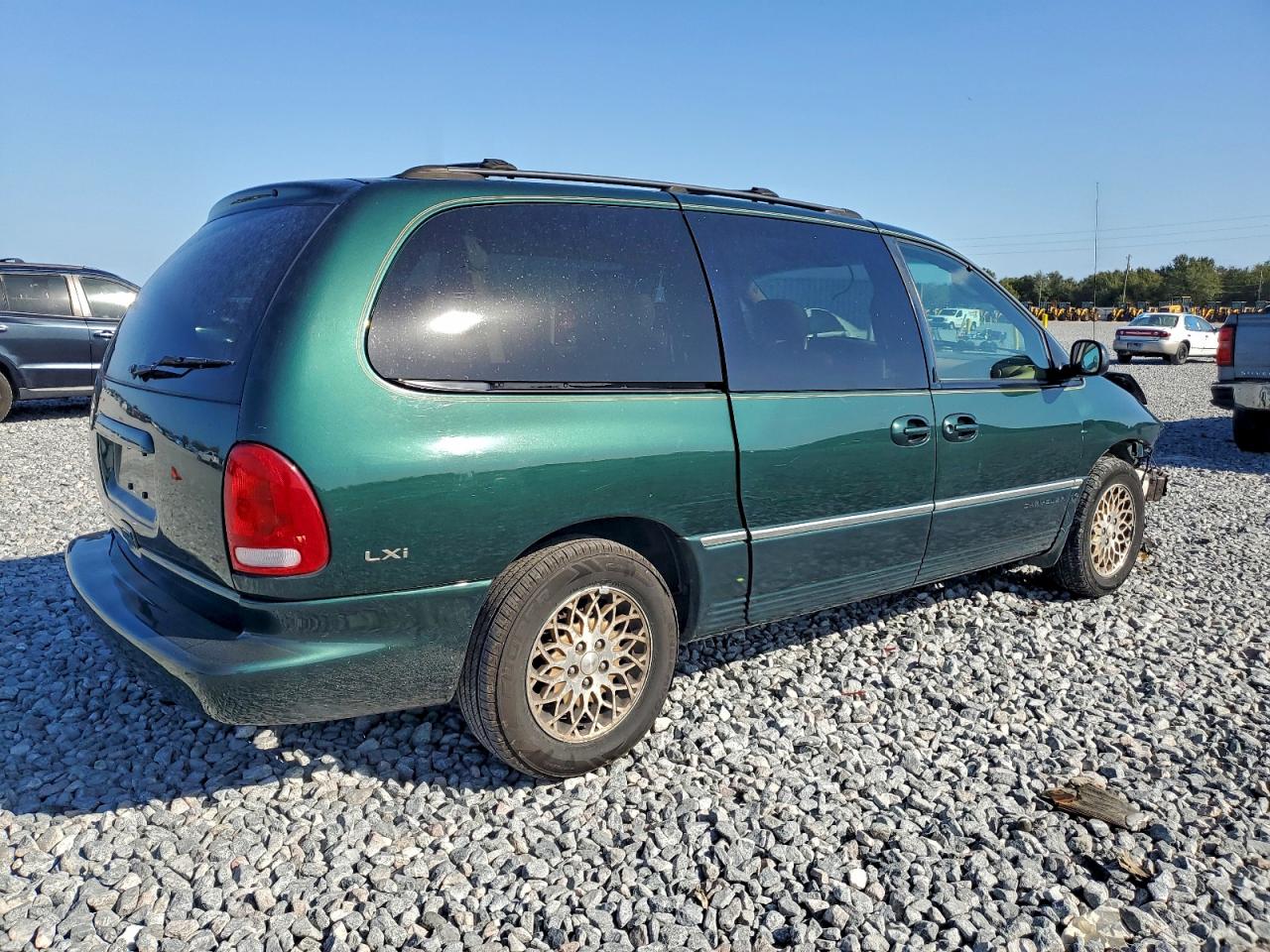 1998 Chrysler Town & Country Lxi Green vin: 1C4GP64L0WB538051