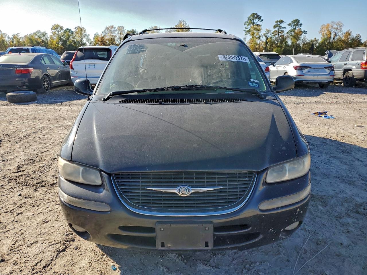 1998 Chrysler Town & Country Lxi Black vin: 1C4GP64L1WB516656