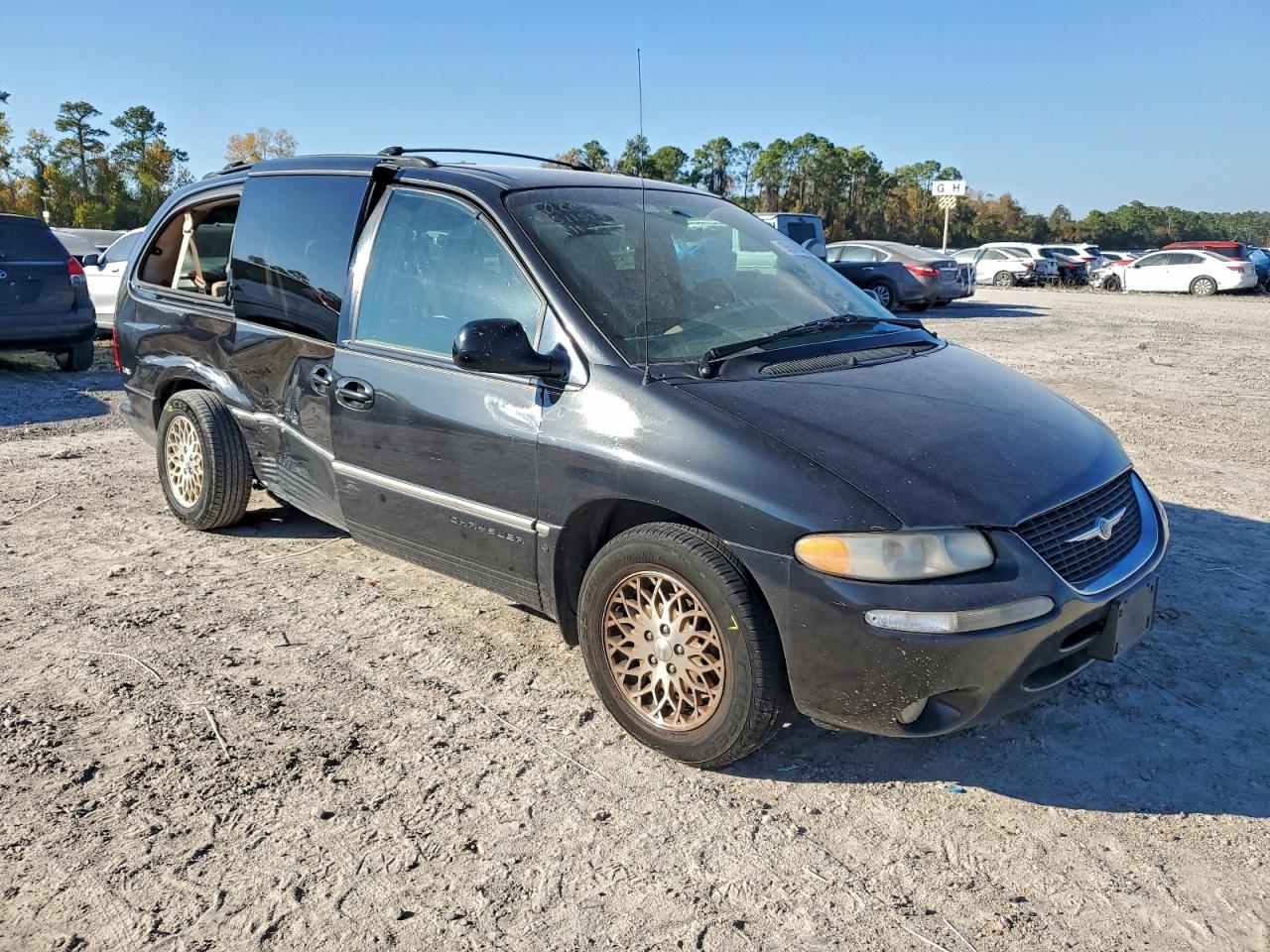 1998 Chrysler Town & Country Lxi Black vin: 1C4GP64L1WB516656