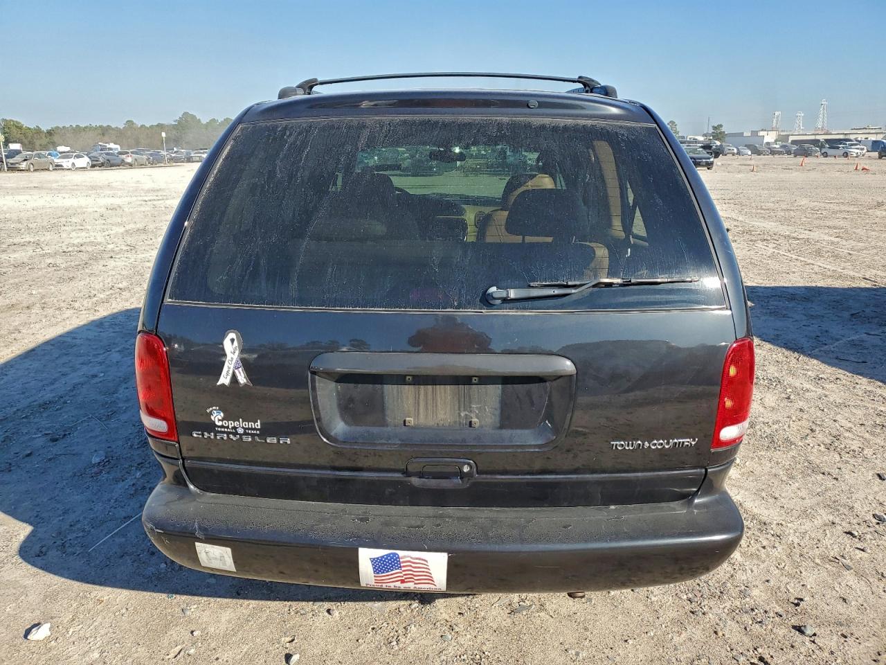 1998 Chrysler Town & Country Lxi Black vin: 1C4GP64L1WB516656