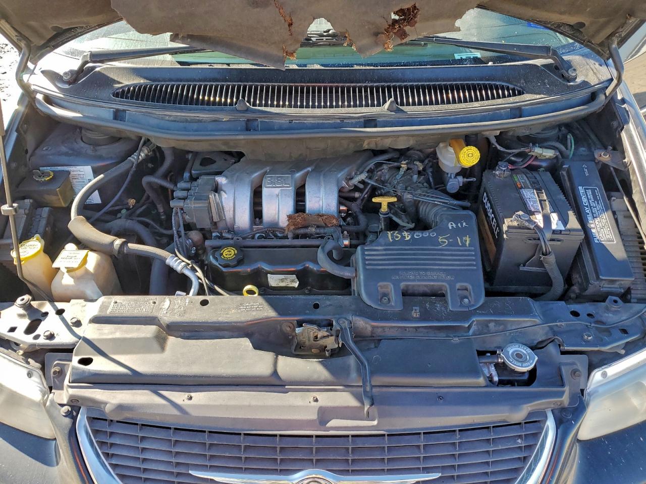 1998 Chrysler Town & Country Lxi Black vin: 1C4GP64L1WB516656