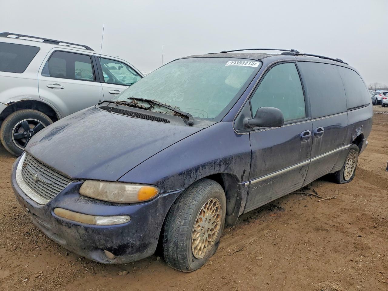 1998 Chrysler Town & Country Lxi Blue vin: 1C4GP64L4WB510270