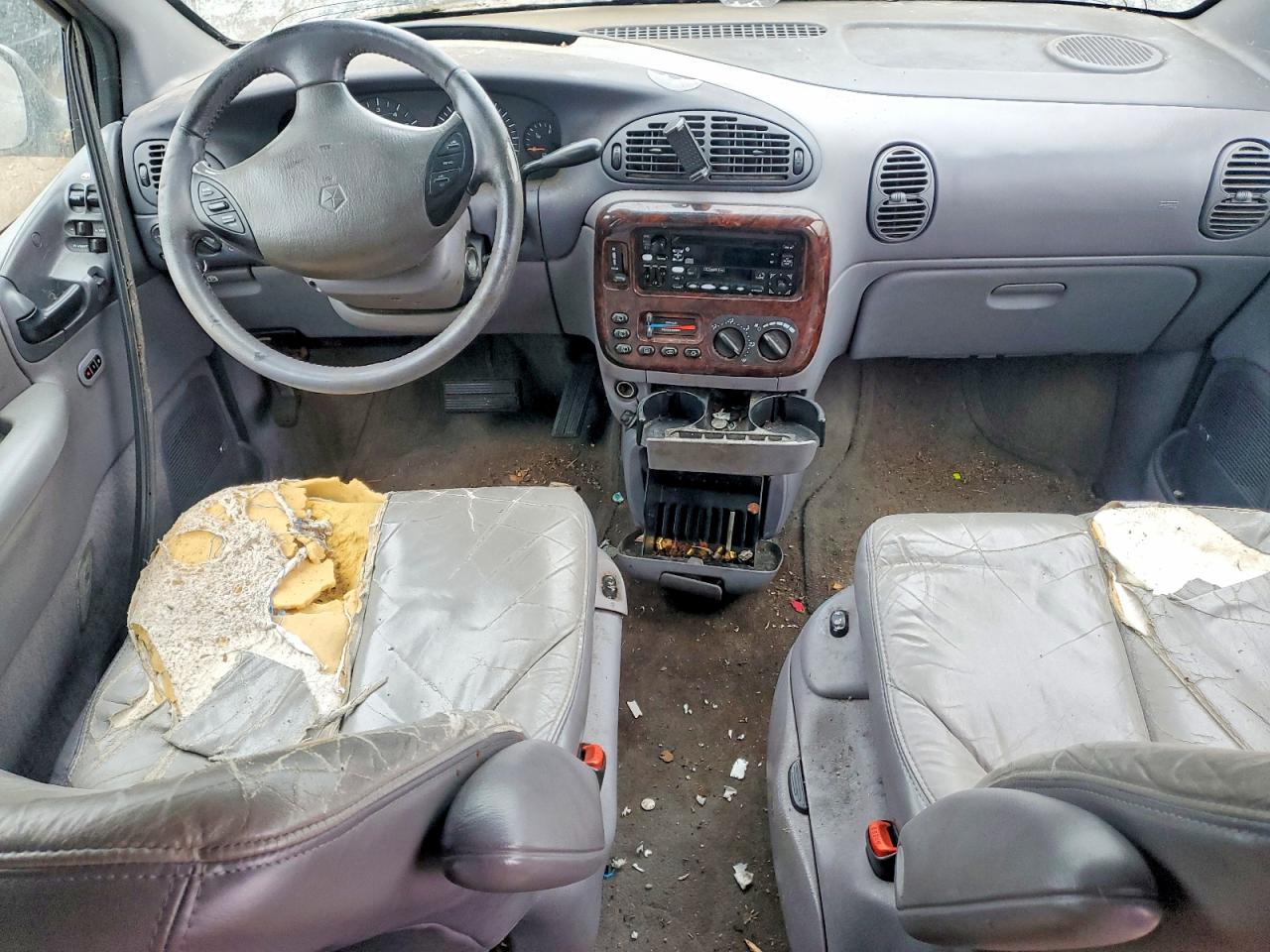 1998 Chrysler Town & Country Lxi Blue vin: 1C4GP64L4WB510270