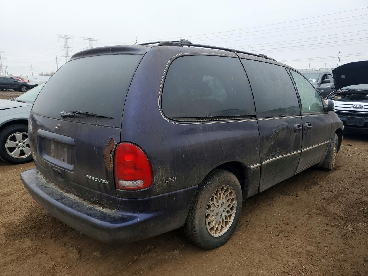 1998 Chrysler Town & Country Lxi Blue vin: 1C4GP64L4WB510270