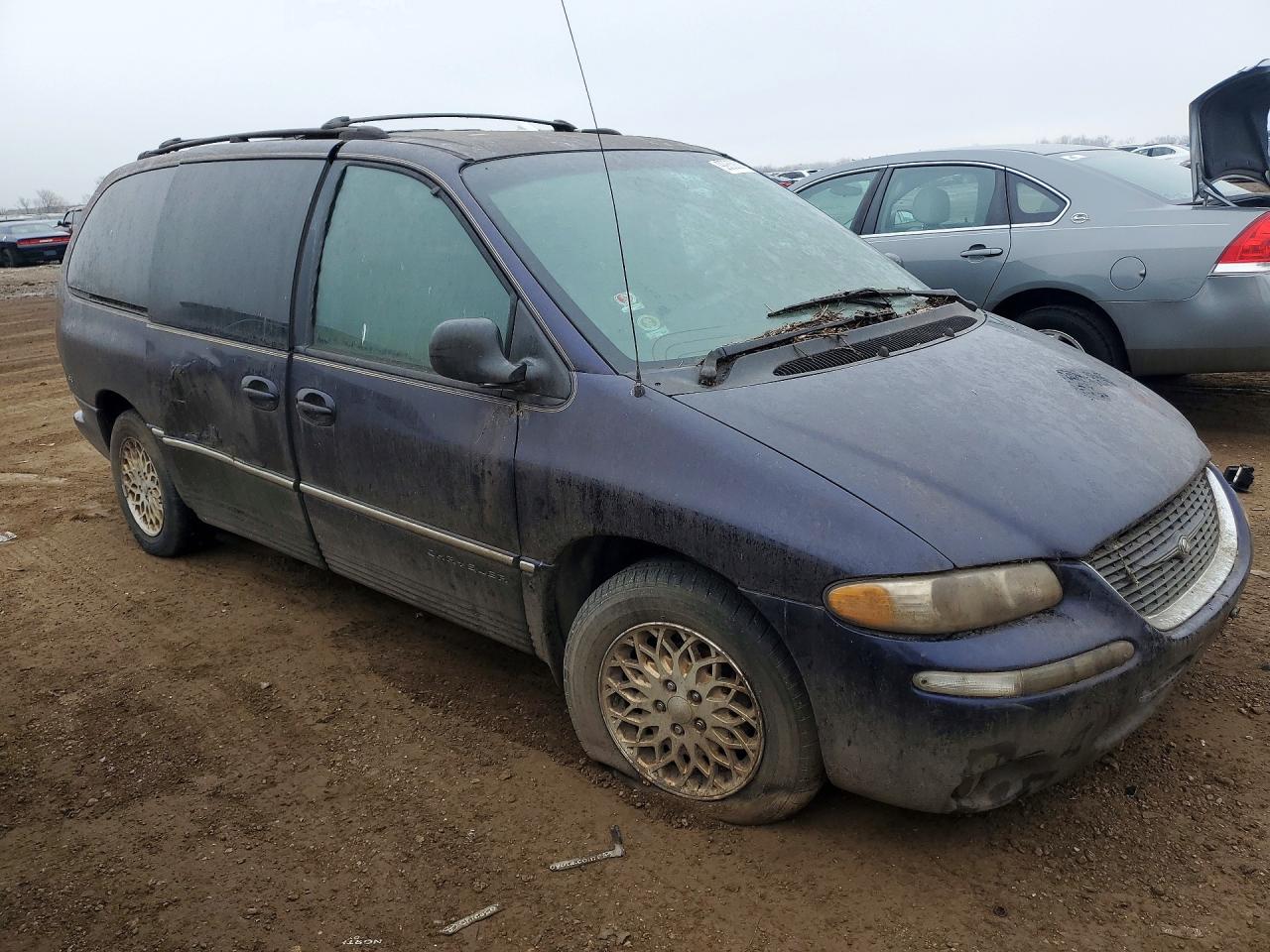 1998 Chrysler Town & Country Lxi Blue vin: 1C4GP64L4WB510270