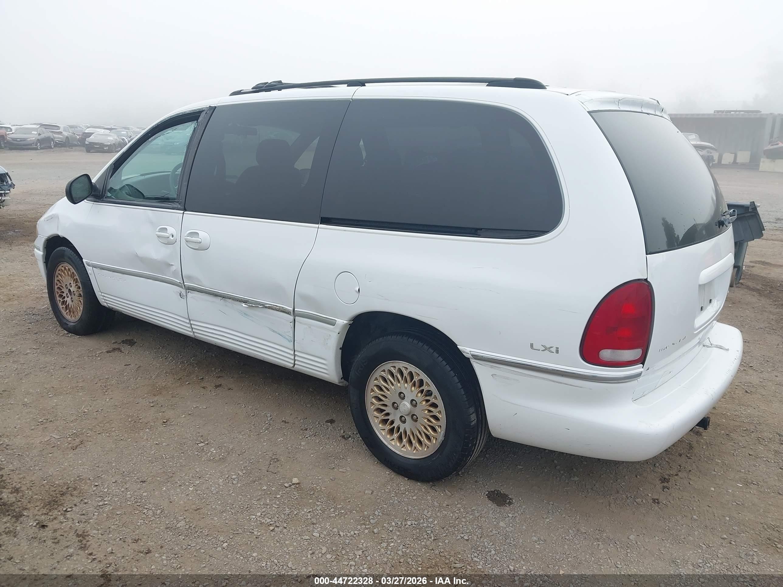 1996 Chrysler Town & Country Lxi White vin: 1C4GP64L5TB159641