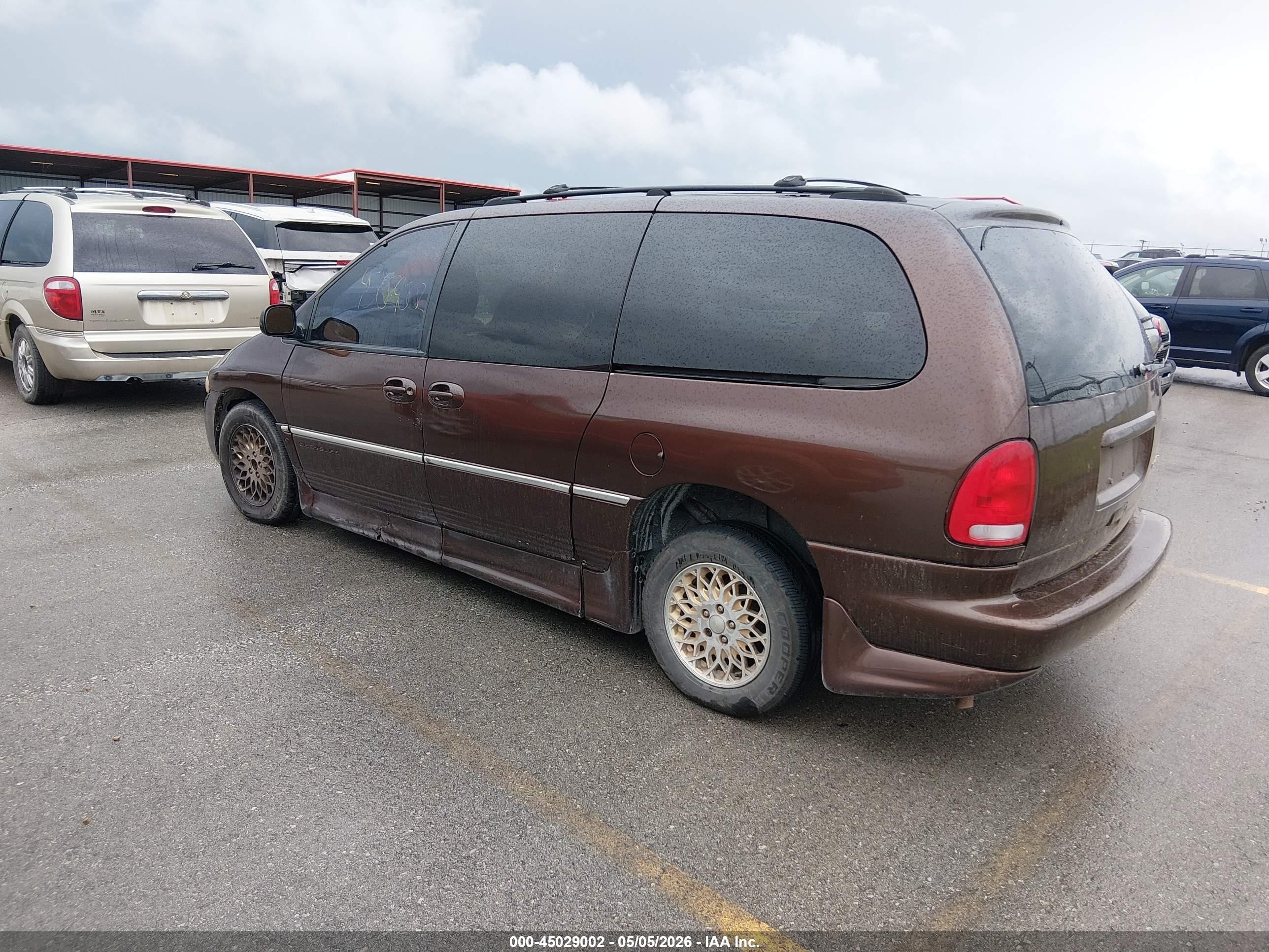 1998 Chrysler Town & Country Lxi Brown vin: 1C4GP64L5WB667466