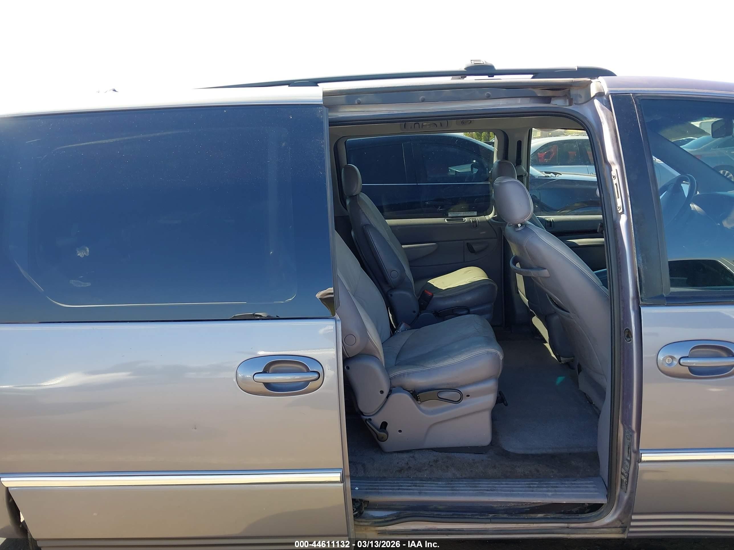1997 Chrysler Town & Country Lxi Light Blue vin: 1C4GP64L7VB343451