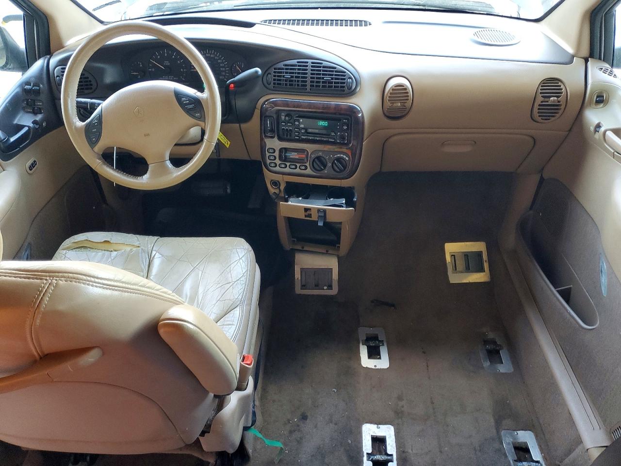 1998 Chrysler Town & Country Lxi White vin: 1C4GP64L8WB557883