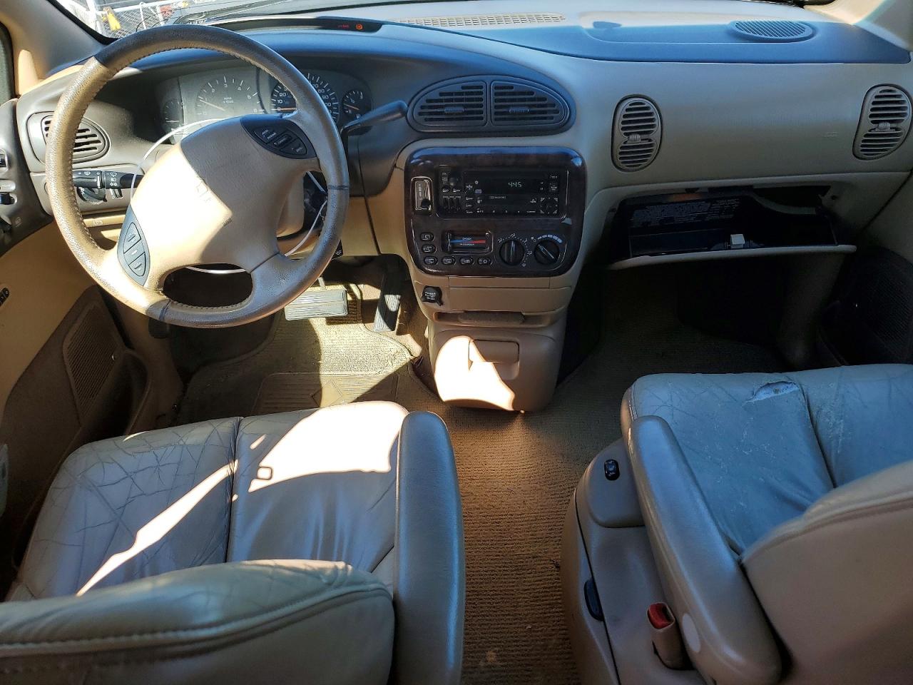 1998 Chrysler Town & Country Lxi White vin: 1C4GP64L9WB630467