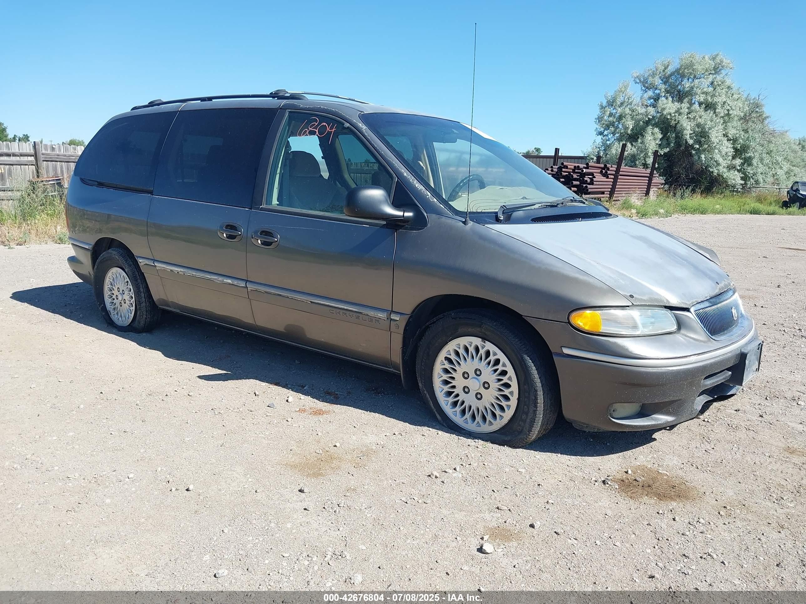 1997 Chrysler Town & Country Lx Бежевый vin: 1C4GT54L3VB427790