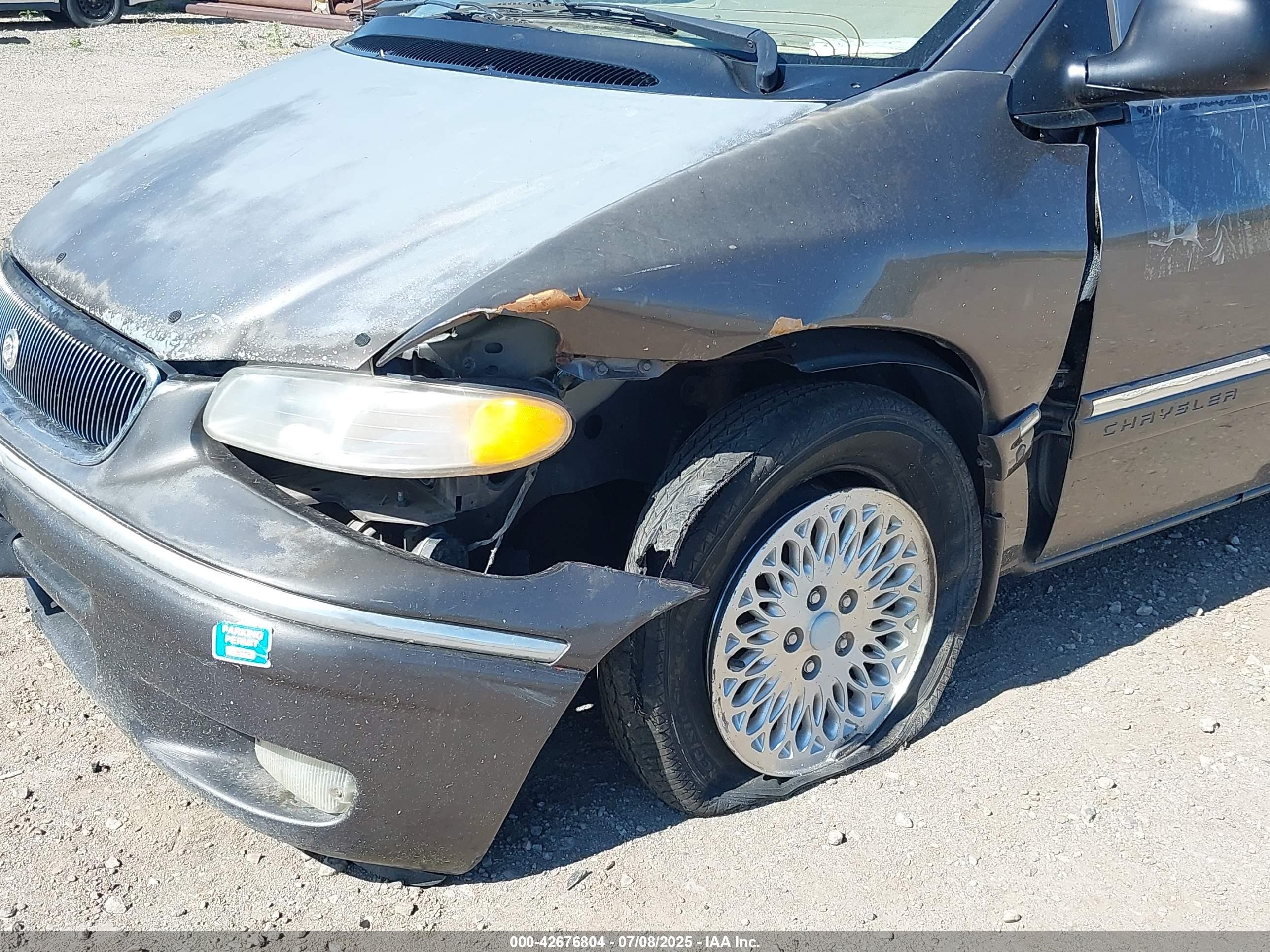 1997 Chrysler Town & Country Lx Бежевый vin: 1C4GT54L3VB427790