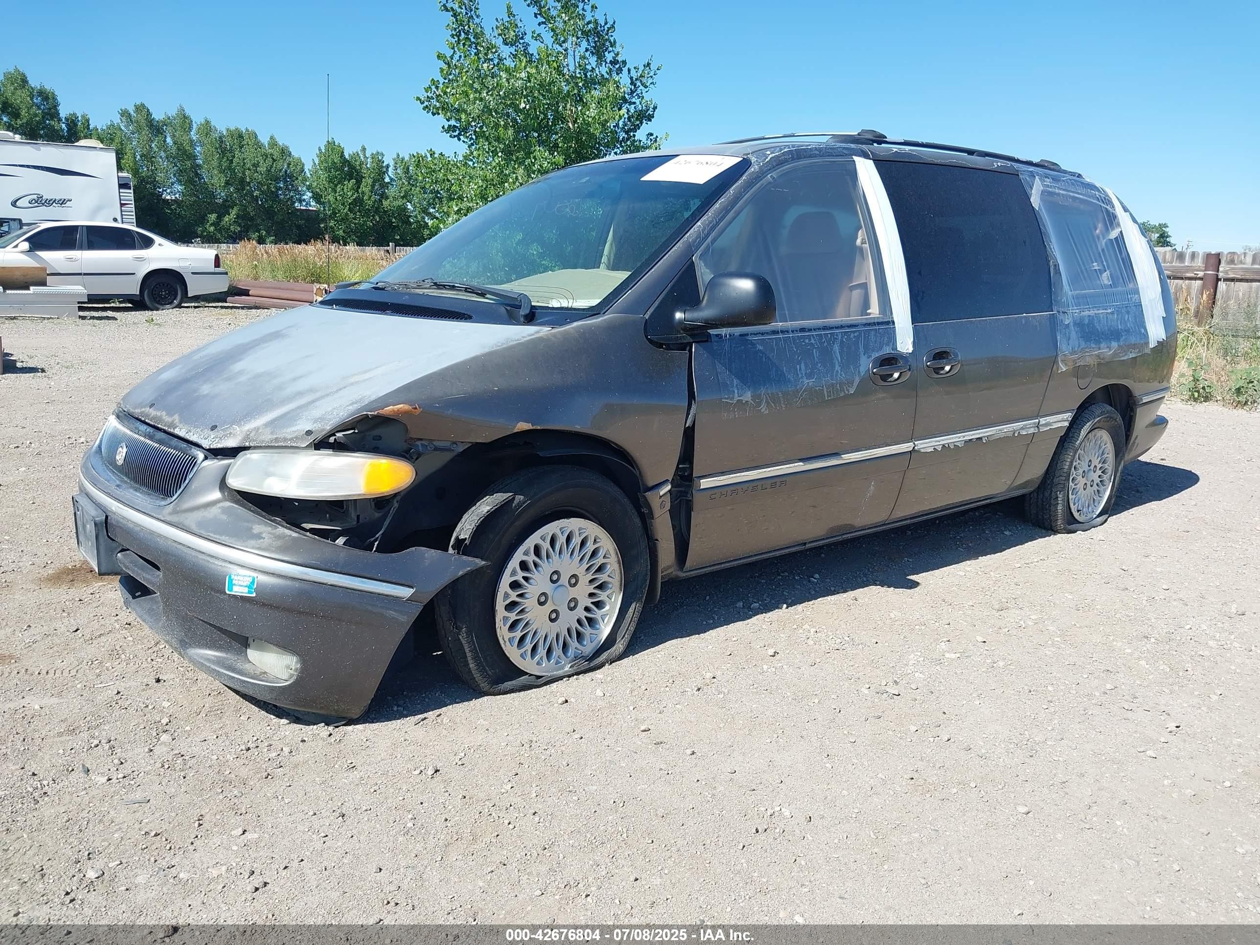 1997 Chrysler Town & Country Lx Бежевый vin: 1C4GT54L3VB427790