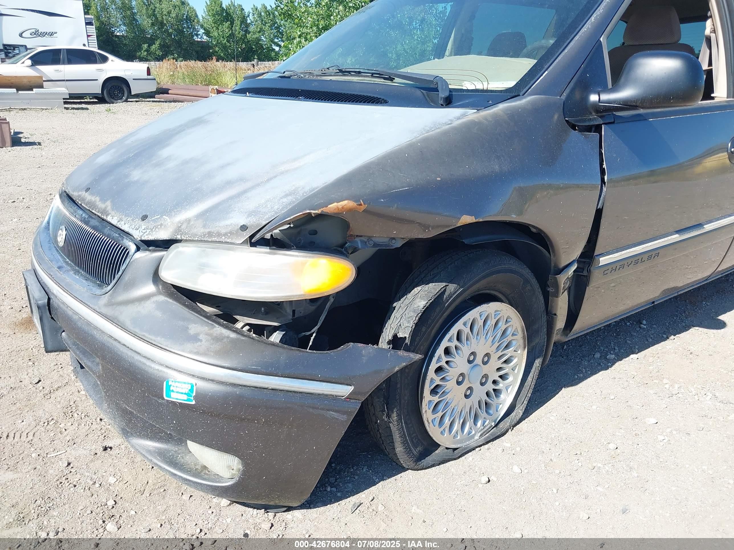 1997 Chrysler Town & Country Lx Бежевый vin: 1C4GT54L3VB427790