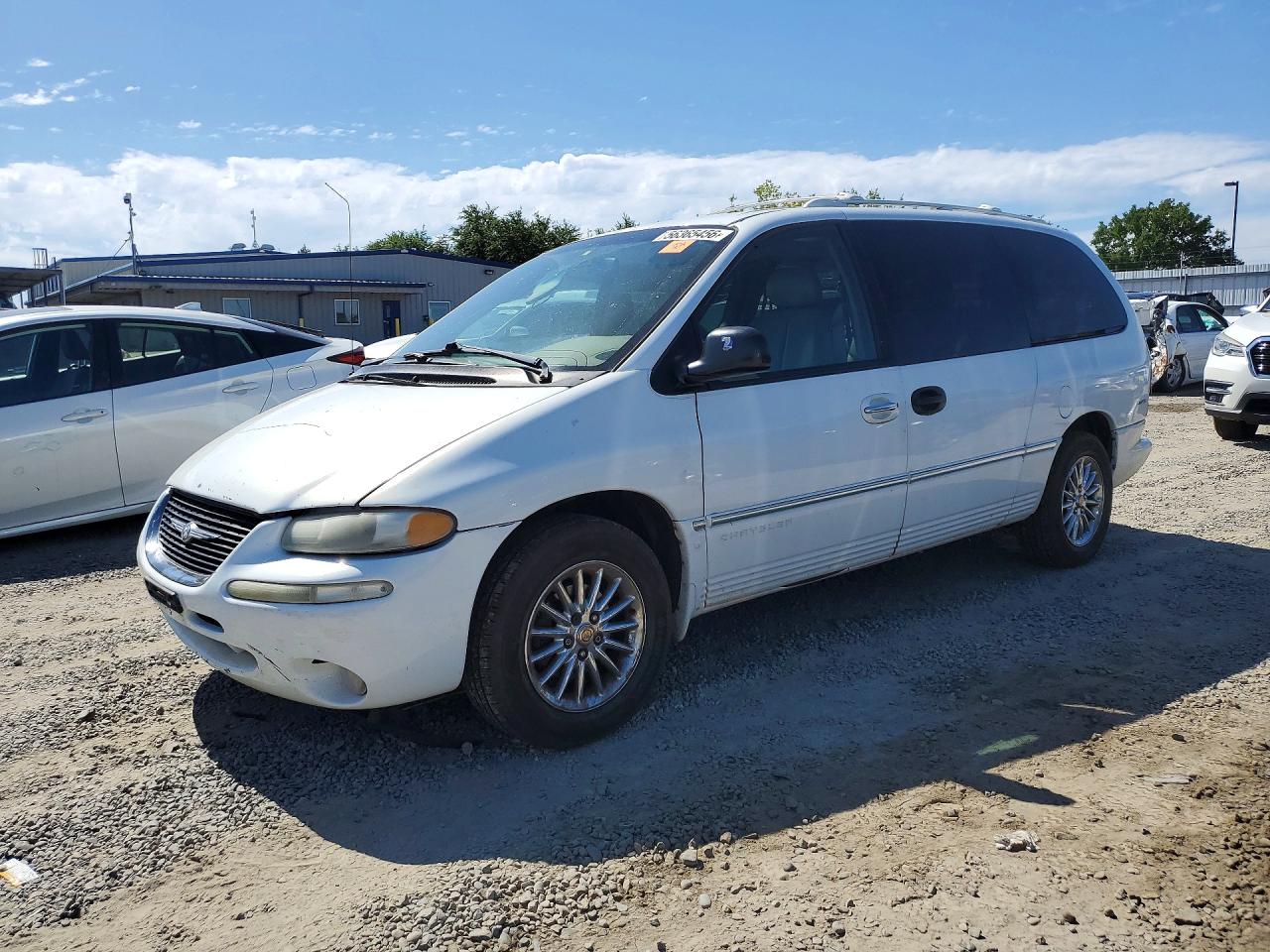 2000 Chrysler Town & Country Limited Белый vin: 1C4GT64L9YB581723