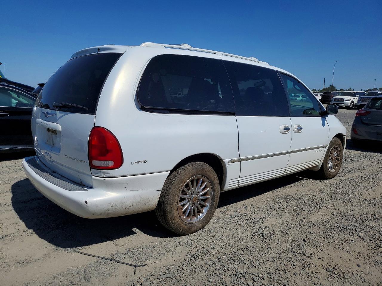 2000 Chrysler Town & Country Limited Белый vin: 1C4GT64L9YB581723