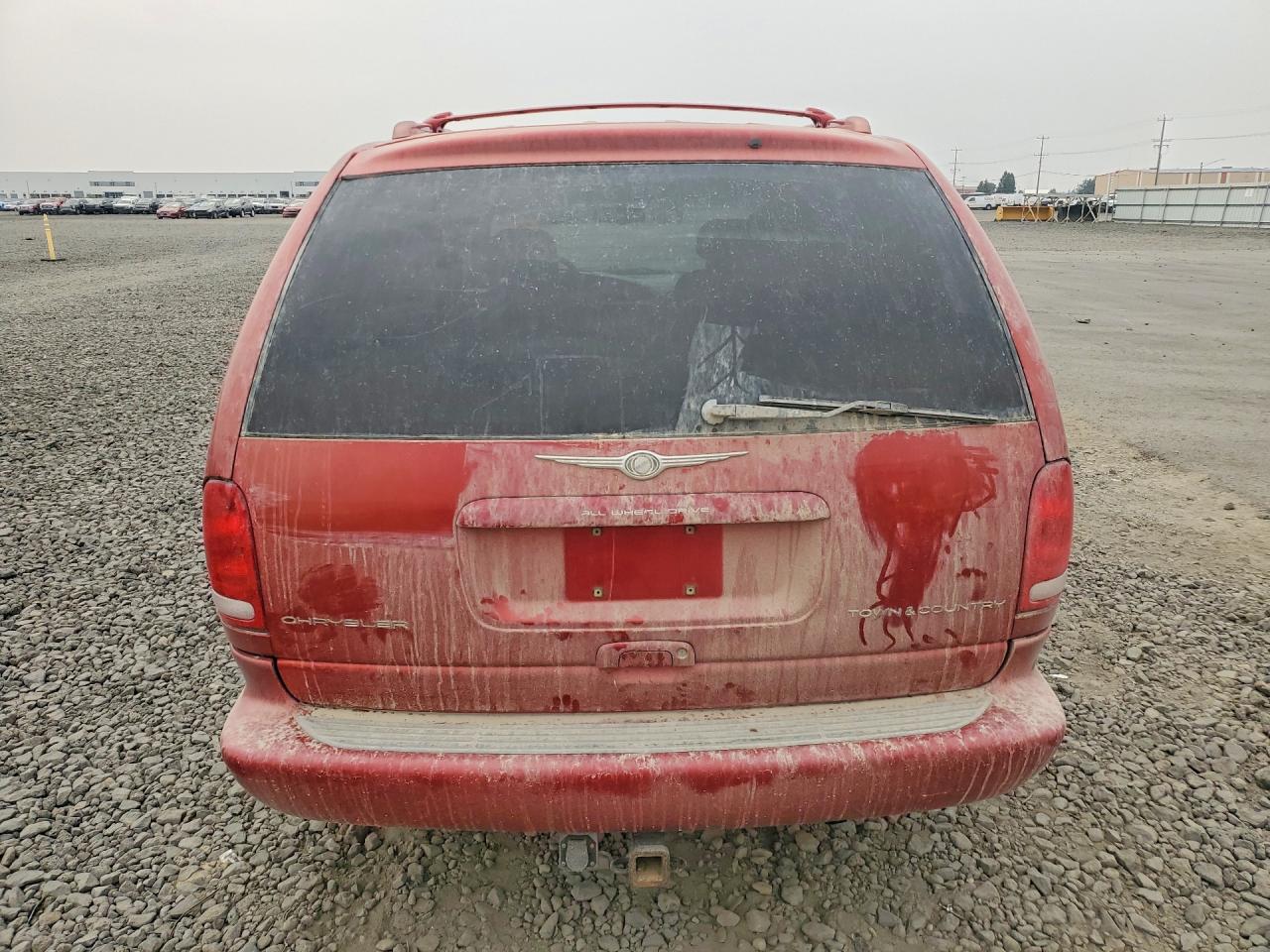 2000 Chrysler Town & Country Limited Red vin: 1C4GT64LXYB689543