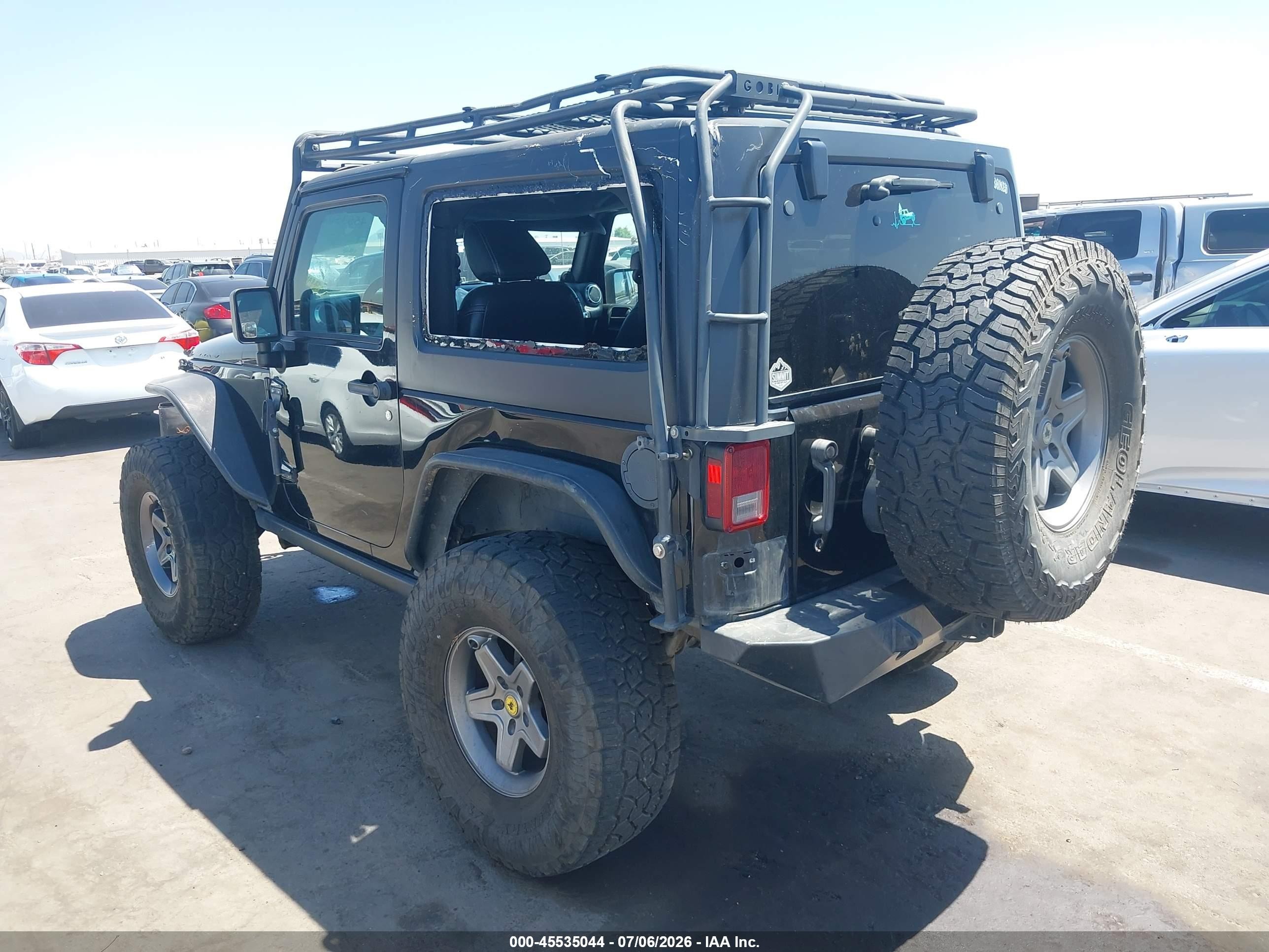 2013 Jeep Wrangler Rubicon Black vin: 1C4HJWCG1DL672536