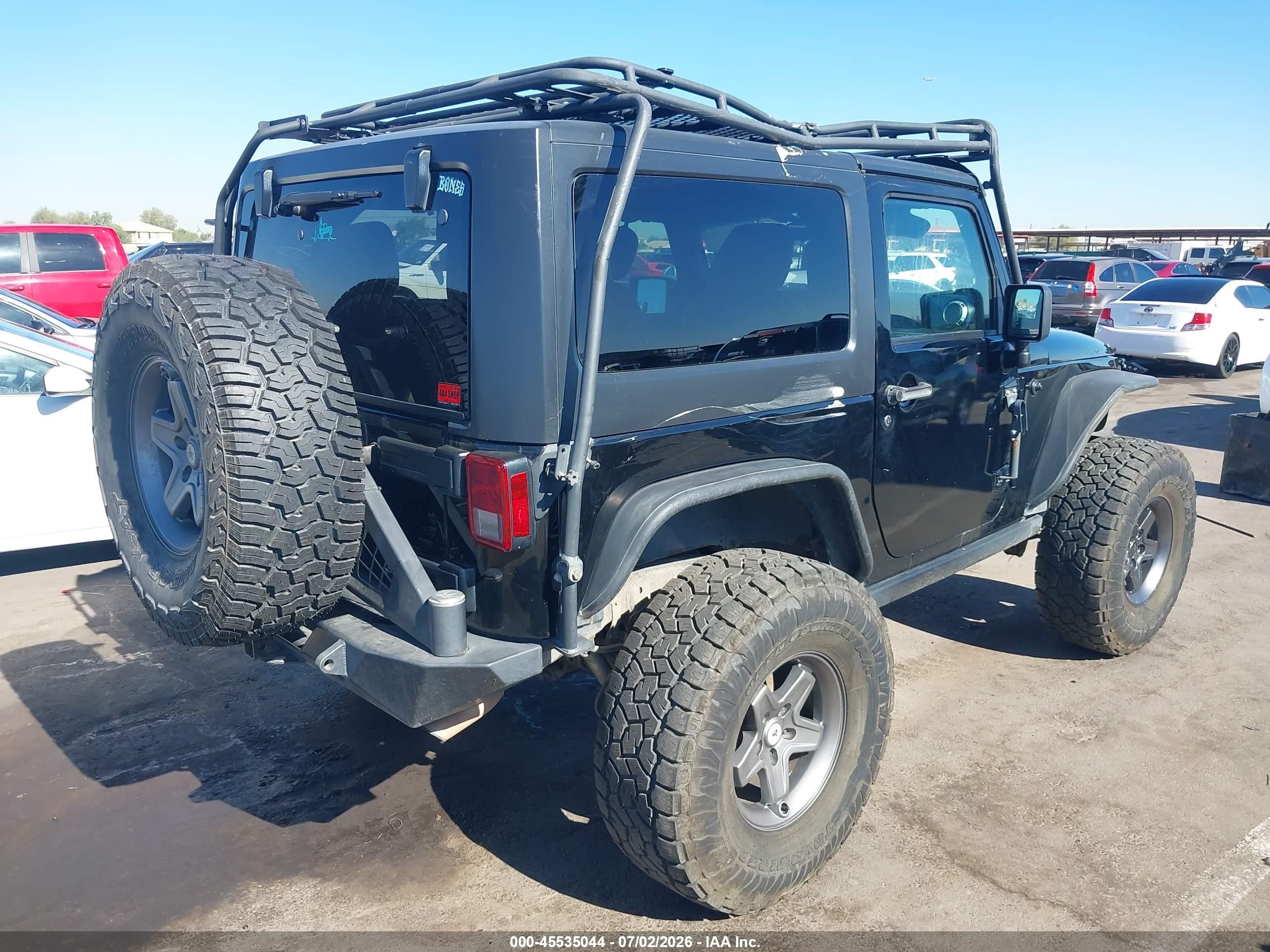2013 Jeep Wrangler Rubicon Black vin: 1C4HJWCG1DL672536