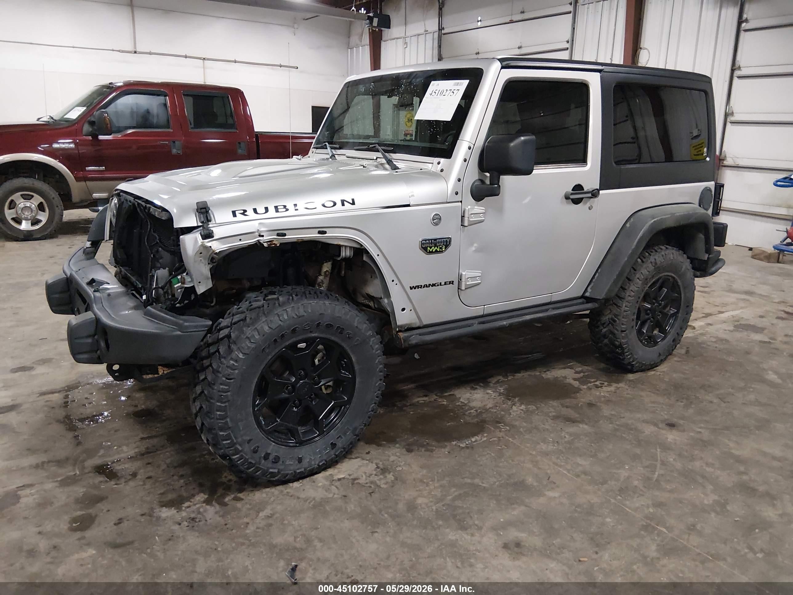 2012 Jeep Wrangler Rubicon Серебряный vin: 1C4HJWCG7CL226180