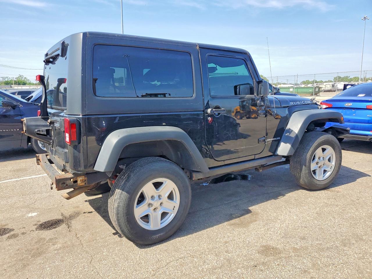 2015 Jeep Wrangler Rubicon Black vin: 1C4HJWCG8FL632800