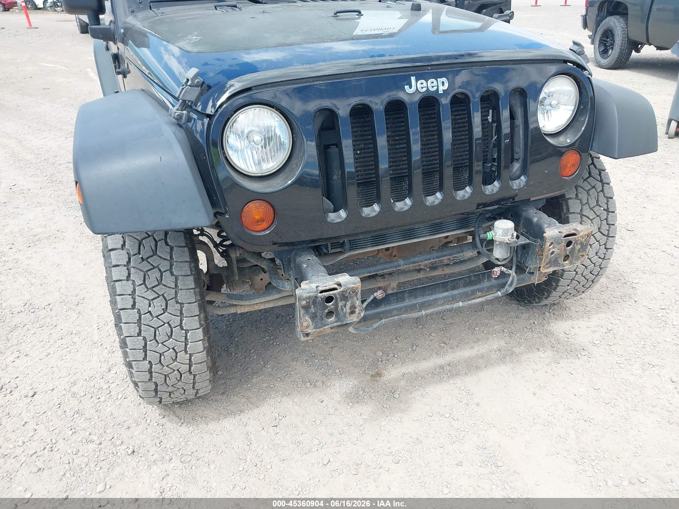 2013 Jeep Wrangler Unlimited Sport Black vin: 1C4HJWDG0DL606378