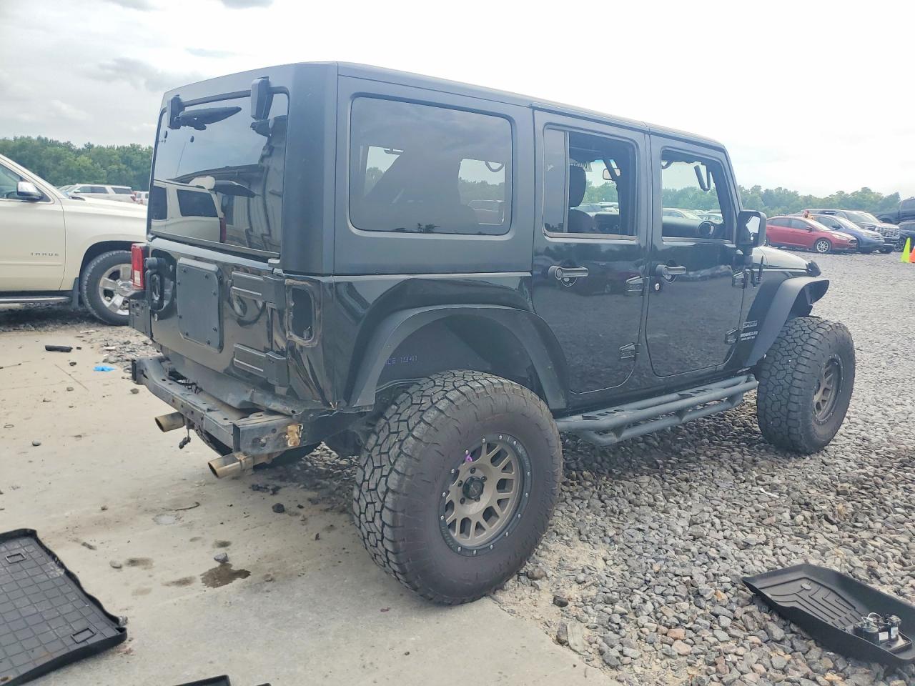 2015 Jeep Wrangler Unlimited Sport Black vin: 1C4HJWDG0FL532298